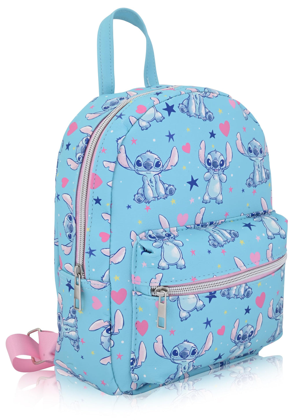 Disney Lilo and Stitch Backpack for Women, Men, Unisex | Cute PU Leather 10" Mini Backpack Purse | Stitch Bag & Accessories