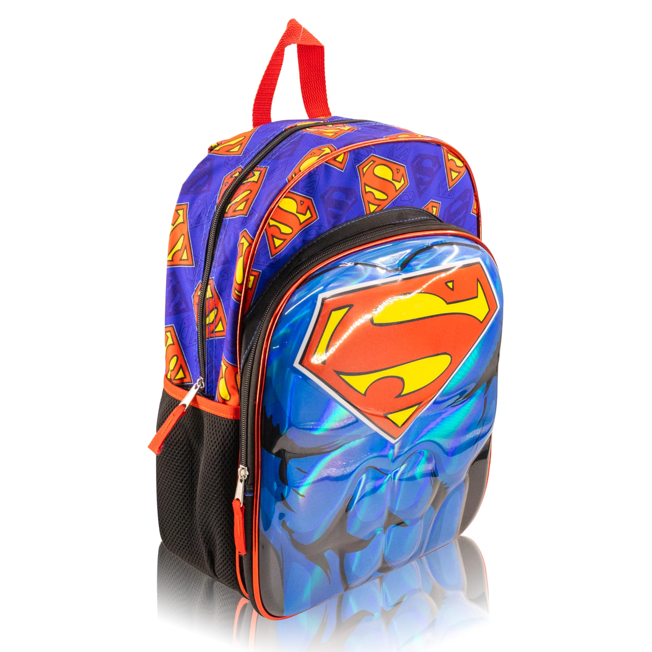 Marvel Spiderman or Superman Backpack for Kids – 16” Bookbag for Boys, Girls | Toddler Travel Bag, School Backpack