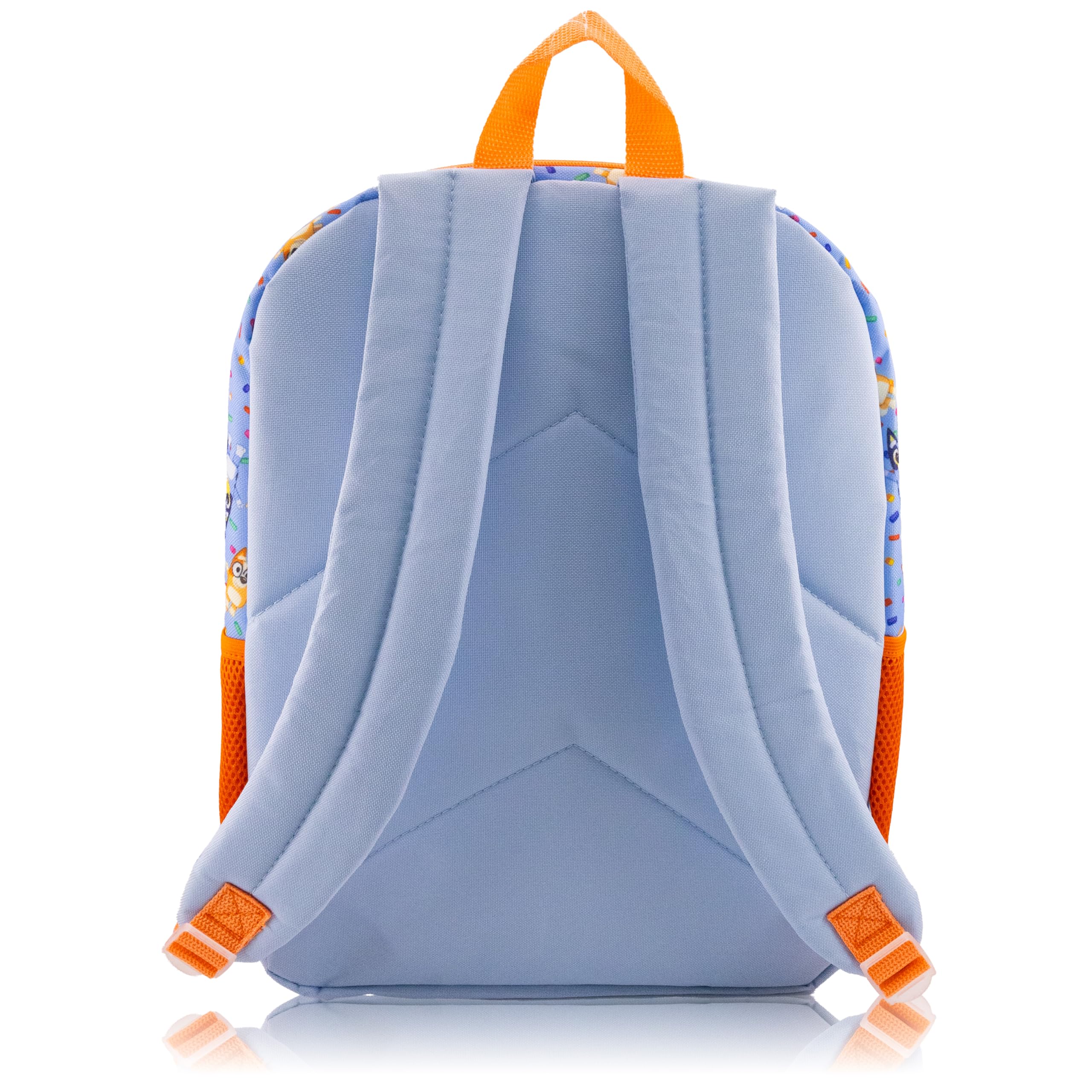Fast Forward Stitch, Bluey, Hello Kitty or Spiderman 5 Piece Backpack Set for Kids