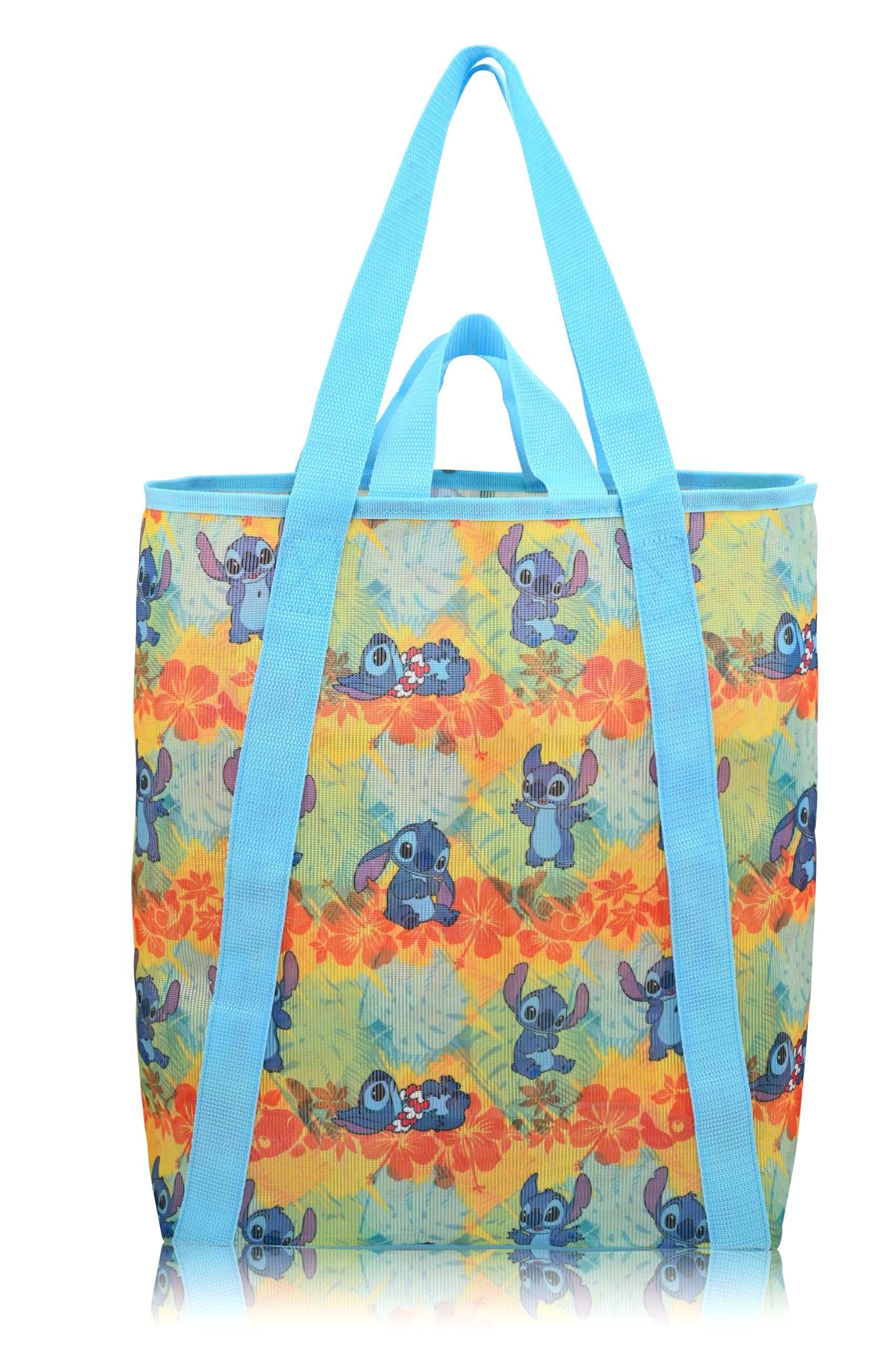 Fast Forward Hello Kitty, Stitch or Minnie Mouse Beach Bag Tote Bag For Women | Beach Tote Travel Bag for Adults