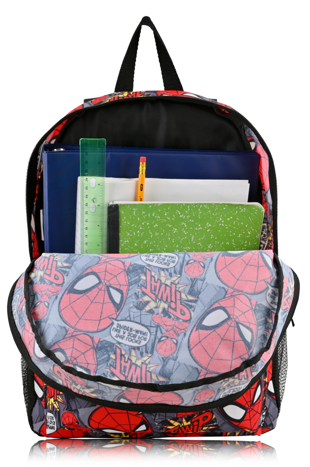 Marvel Spiderman Backpack for School - 16" Small Kids Bookbag Knapsack for Boys, Girls, Toddlers