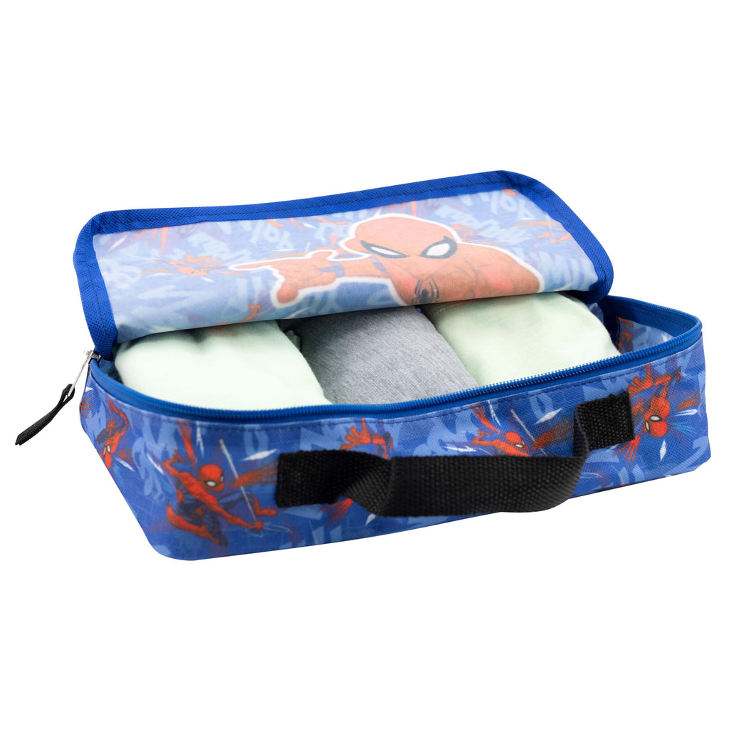 Bluey, Minnie Mouse or Spiderman Packing Cubes for Travel | Travel Accessories Travel Bags Luggage Organizer for Boys, Girls, Unisex