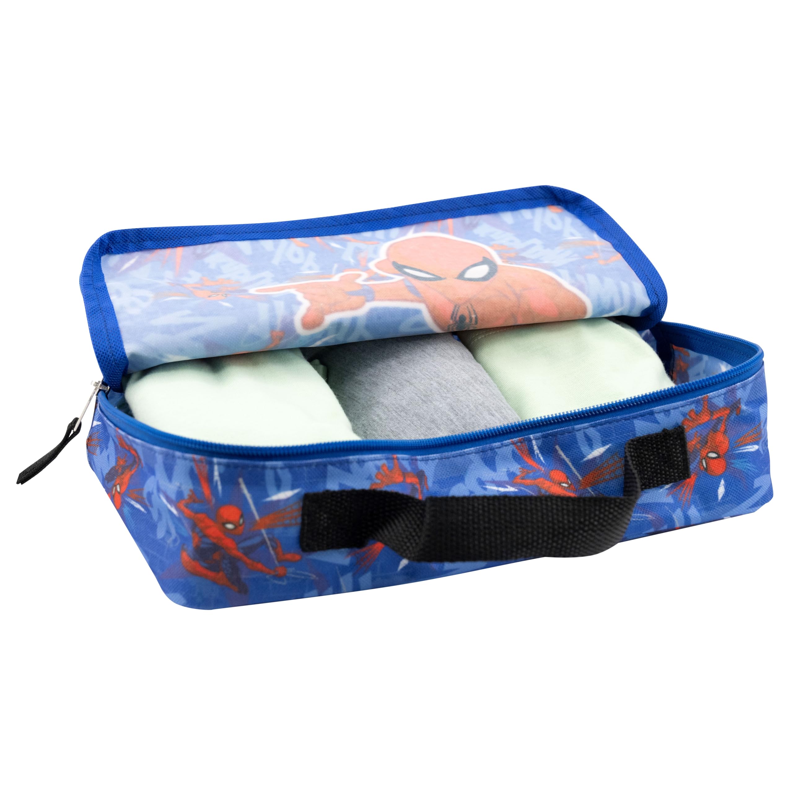 Bluey, Minnie Mouse or Spiderman Packing Cubes for Travel | Travel Accessories Travel Bags Luggage Organizer for Boys, Girls, Unisex