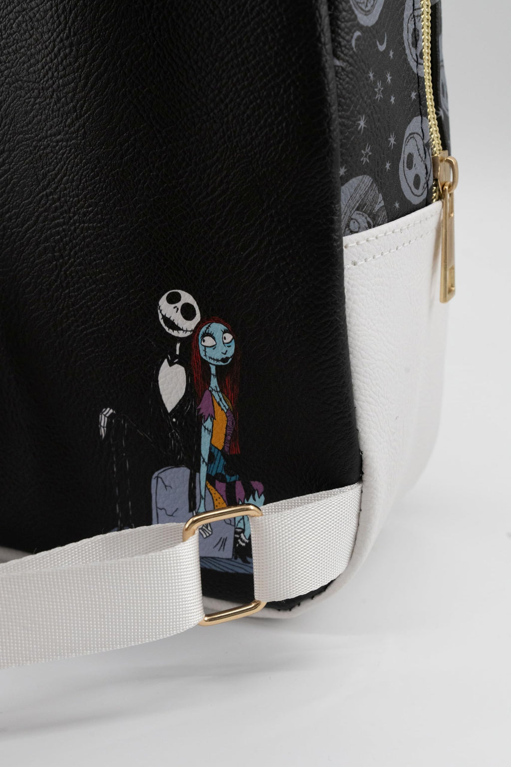 Disney Nightmare Before Christmas Backpack for Men, Women, Unisex | Cute PU Leather 10" Jack Skellington Mini Backpack Purse