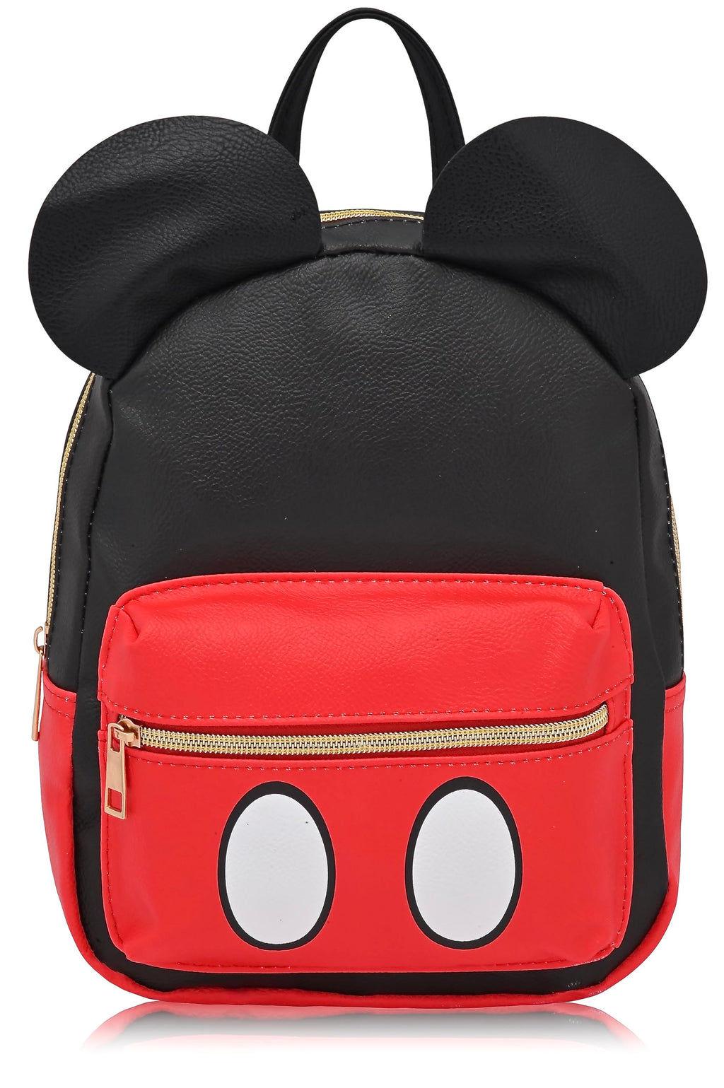 Disney Mickey Mouse Backpack for Women, Men, Unisex | Cute PU Leather 10" Mini Backpack Purse