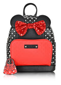Mickey Mouse Premium Mini Backpack - Mickey Mouse Classic Double Strap 10 Inch Mini Backpack