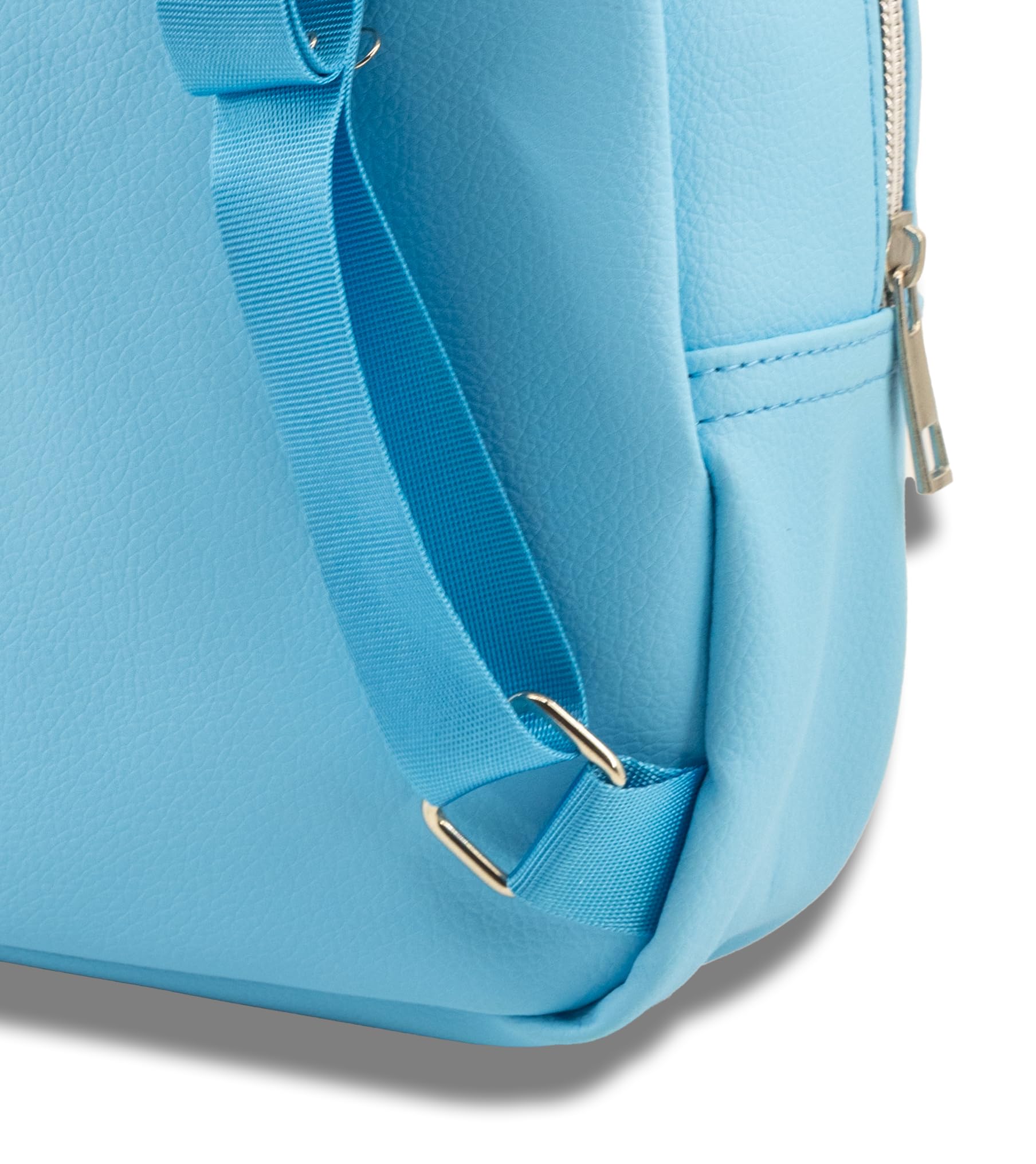 Fast Forward Bluey and Bingo Mini Backpack for Kids & Adults | 10" PU Leather Bluey Backpack Purse Featuring Bluey & Bingo