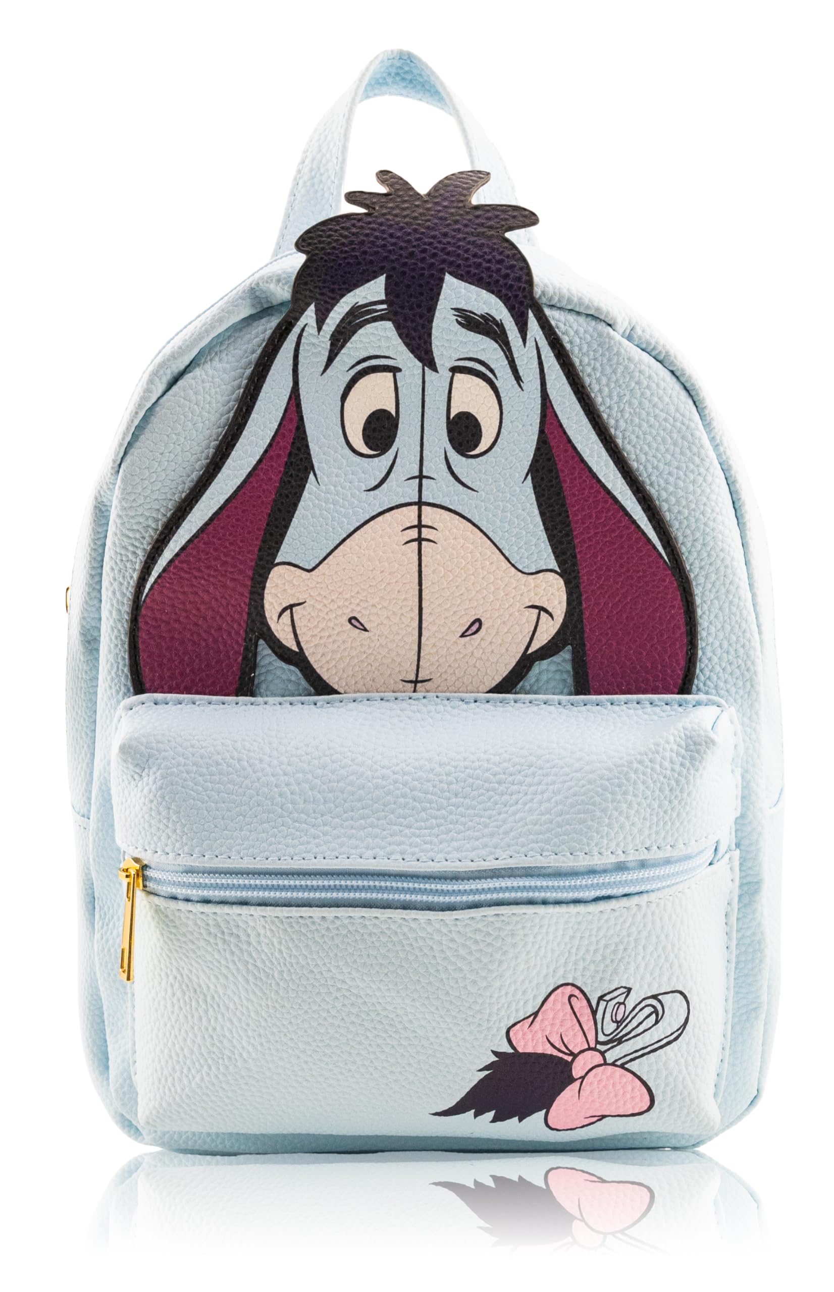 Disney Winnie the Pooh Backpack for Women, Men, Unisex | Cute PU Leather 10" Mini Backpack