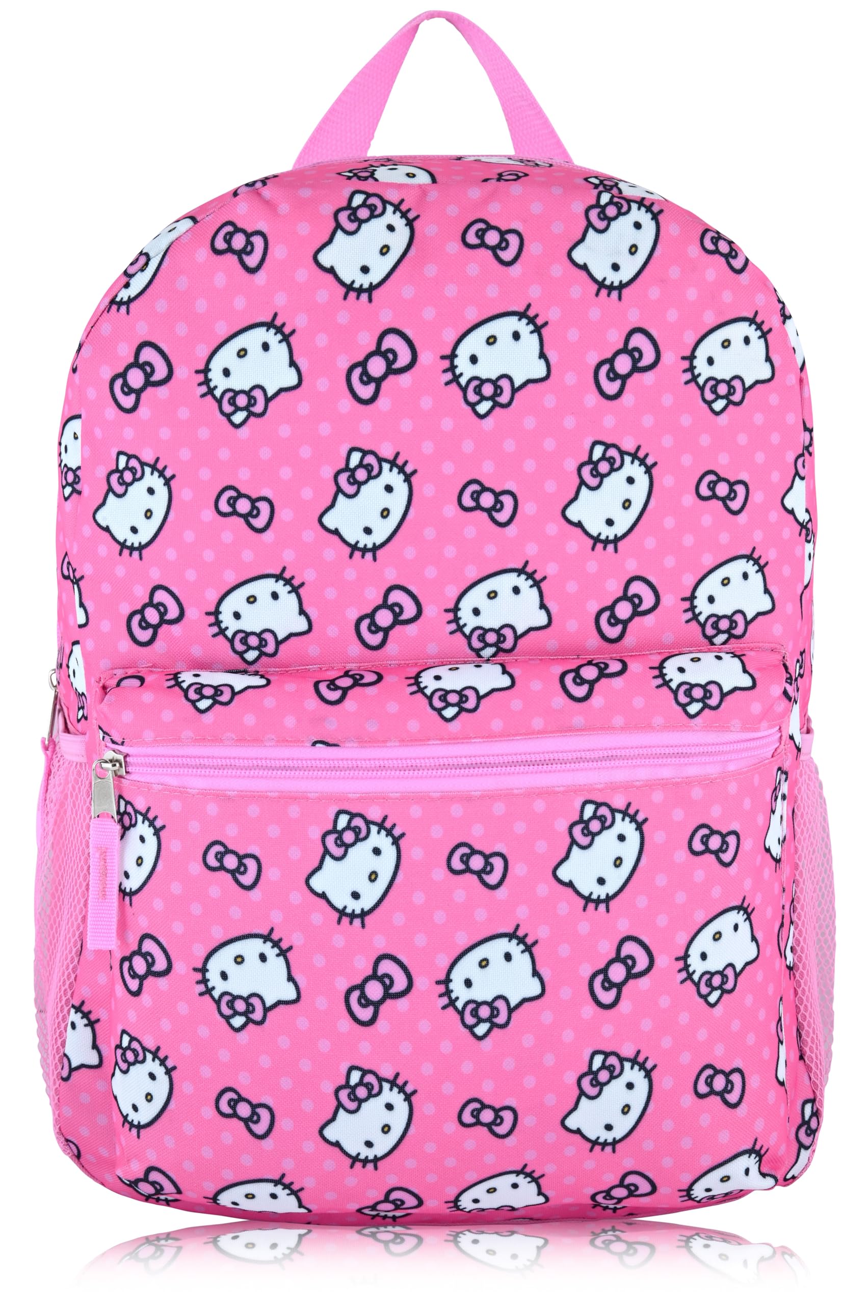 Sanrio Hello Kitty Backpack for Kids | Hello Kitty Bookbag for Girls, Boys, Unisex | Toddler Travel Bag, Cute Lightweight Bag for School | Ages 3+