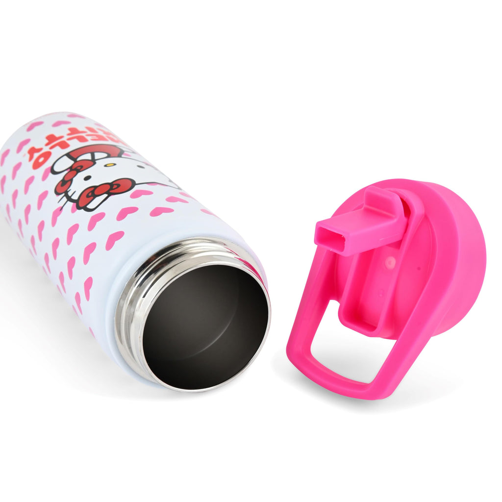 Sanrio Hello Kitty Insulated Stainless Steel Water Bottle | 20 Oz Insulated Water Bottle | Kids Water Bottle Thermos for Girls, Boys, Unisex