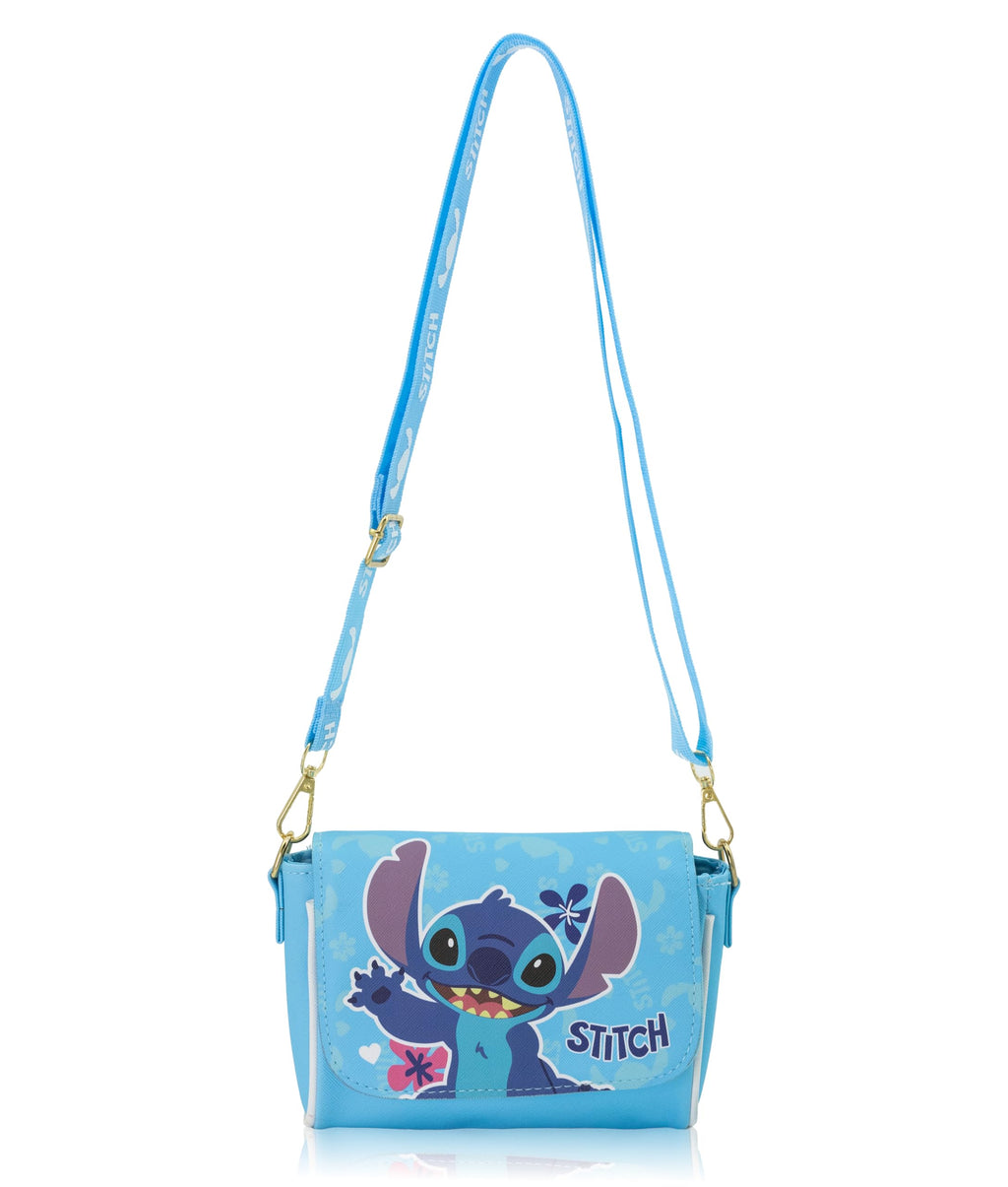 Fast Forward Stitch, Hello Kitty or Bluey Girls Purse | Small Crossbody Shoulder Bag with Adjustable Strap