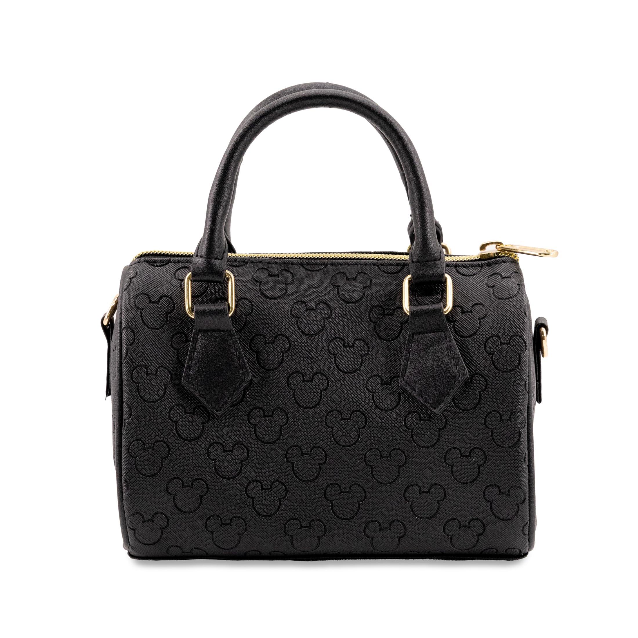 Disney Minnie Mouse Mini Purse Crossbody Handbag for Women | Leather Women's Shoulder Handbag Satchel with Embossed Print | Minnie Mouse Accessories for Girls, Boys, Adults, Unisex