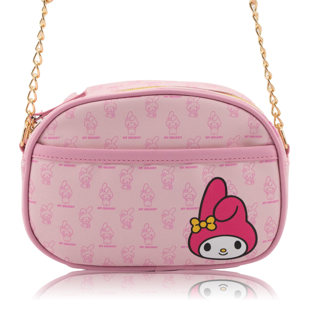 Disney Sanrio Bluey Purse Crossbody Handbag for Women | Metallic Vinyl Women's Shoulder Handbag