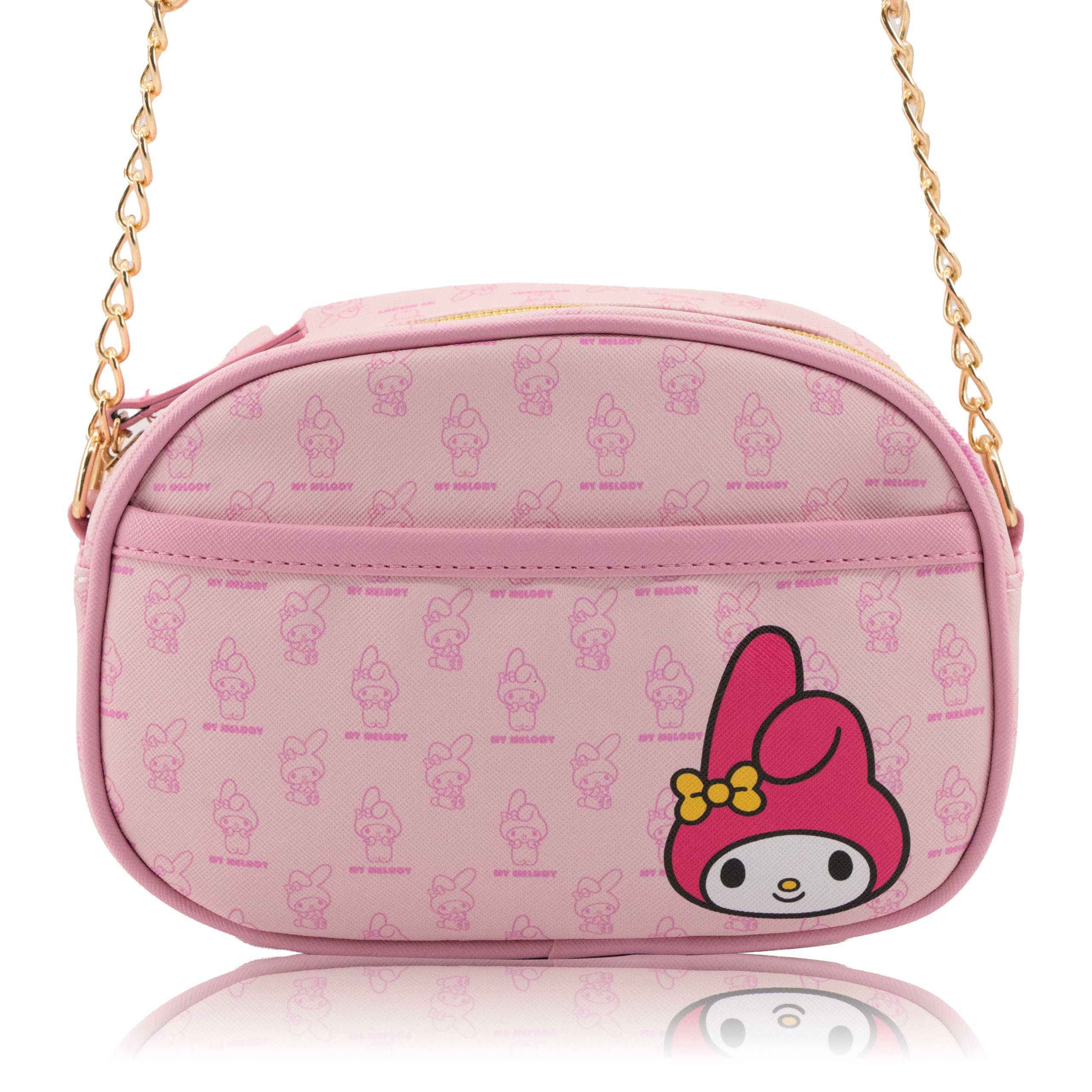 Disney Sanrio Bluey Purse Crossbody Handbag for Women | Metallic Vinyl Women's Shoulder Handbag