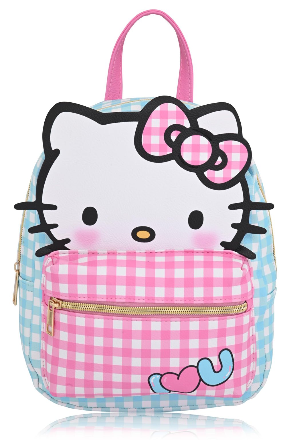 Fast Forward Sanrio Hello Kitty Backpack for Women, Men, Unisex | 10" PU Leather Mini Backpack Purse | Hello Kitty Accessory