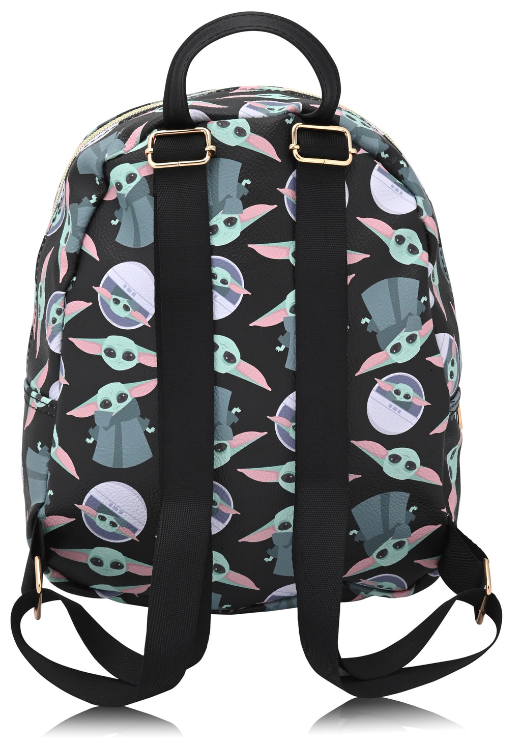 Fast Forward Star Wars Backpack for Women, Men, Unisex | Cute PU Leather 10" Mini Backpack Purse | Star Wars Bag & Accessories