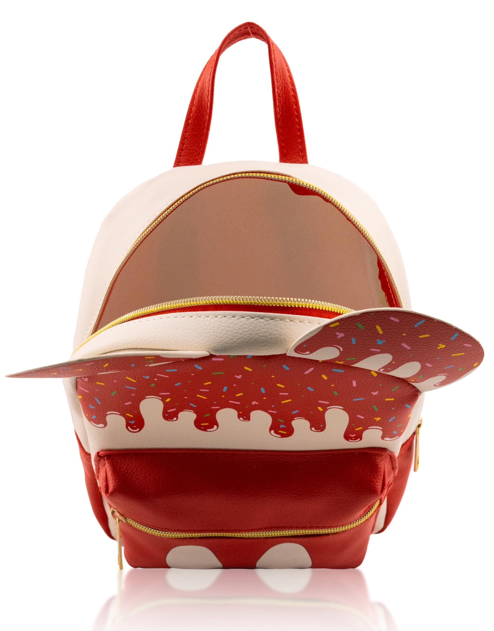 Disney Mickey Mouse Backpack for Women, Men, Unisex | Cute PU Leather 10" Mini Backpack Purse
