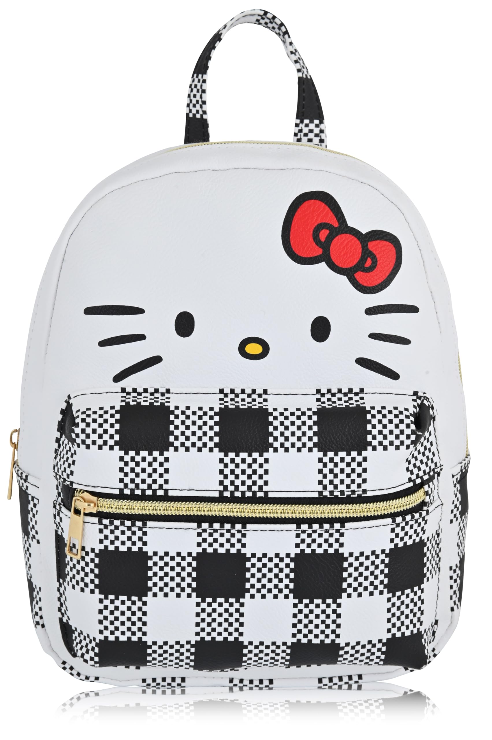 Fast Forward Sanrio Hello Kitty Backpack for Women, Men, Unisex | 10" PU Leather Mini Backpack Purse | Hello Kitty Accessory