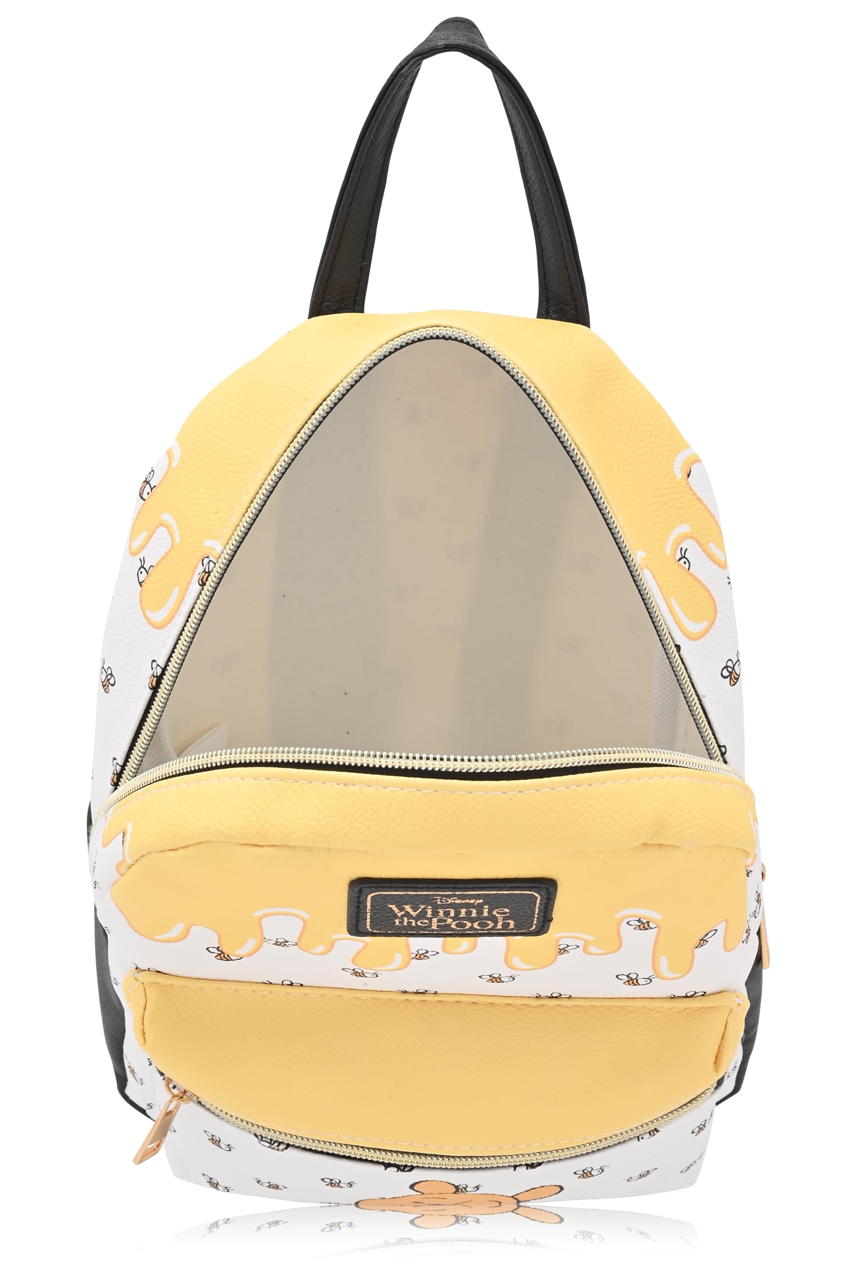Disney Winnie the Pooh Backpack for Women, Men, Unisex | Cute PU Leather 10" Mini Backpack