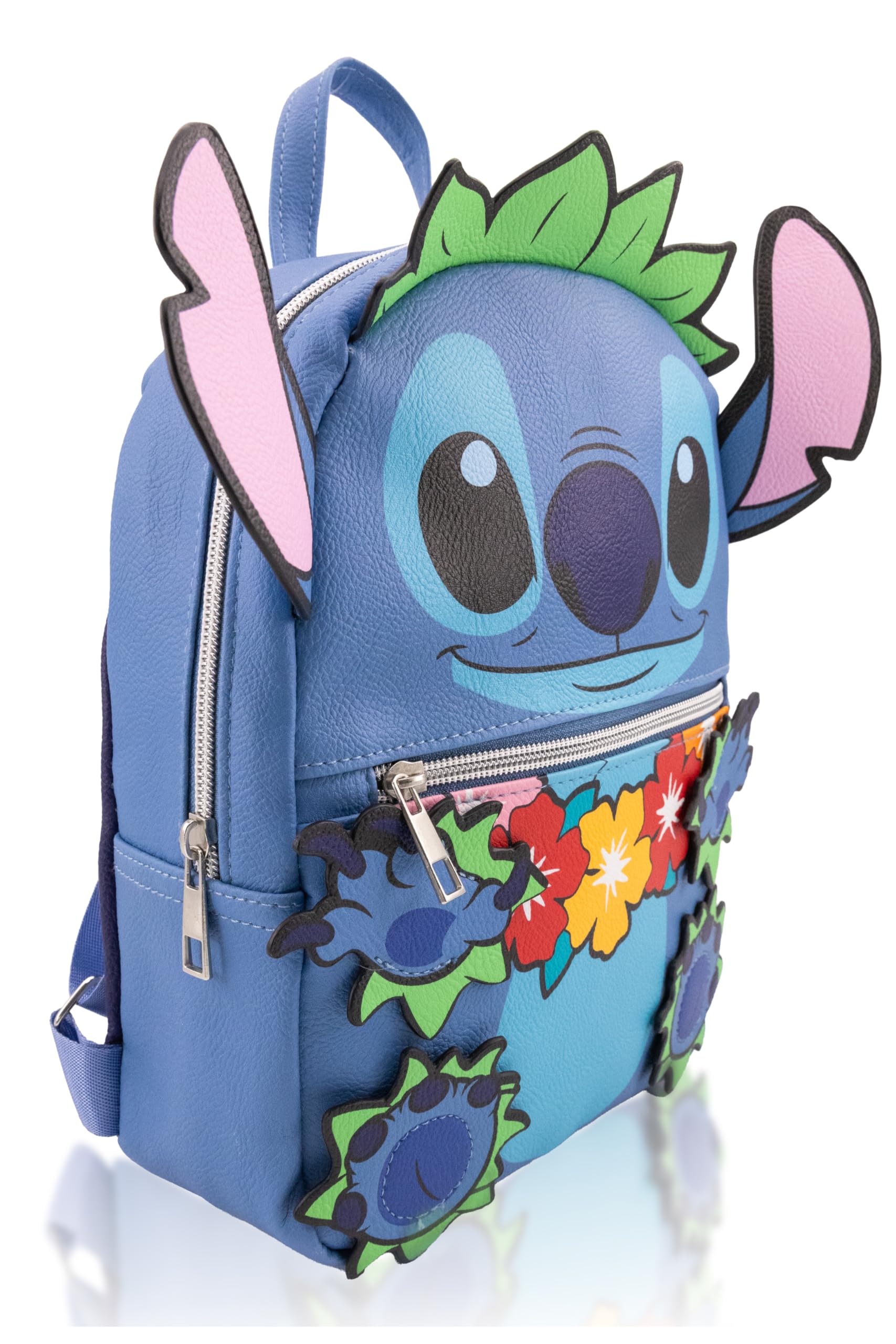 Disney Lilo and Stitch Backpack for Women, Men, Unisex | Cute PU Leather 10" Stitch Mini Backpack Purse Shoulder Purse | Stitch Bag and Stitch Accessories