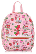 Fast Forward Strawberry Shortcake Backpack for Women, Men, Unisex | Cute PU Leather 10" Mini Backpack