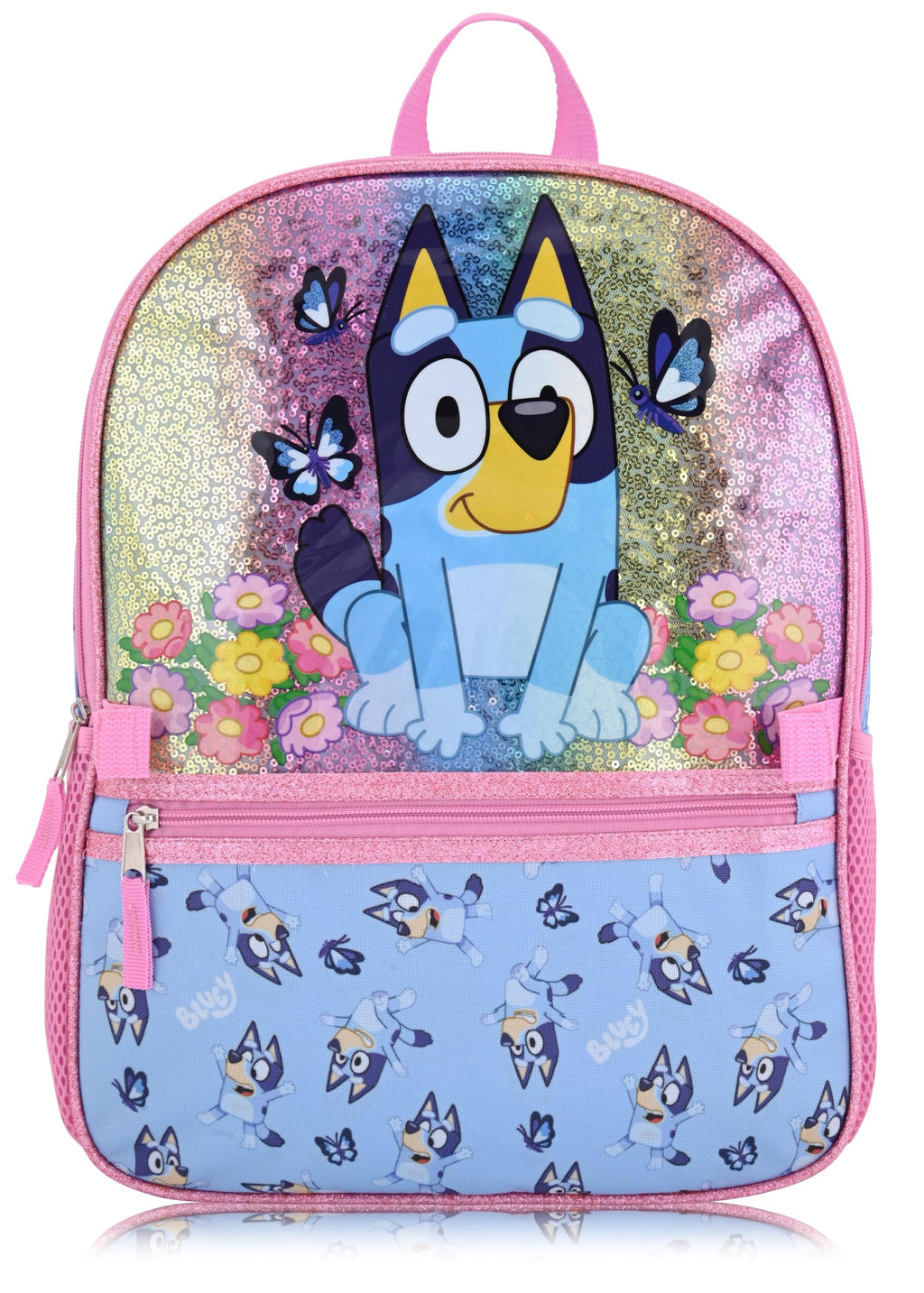 Fast Forward Hello Kitty, Spiderman, Bluey or Stitch Backpack With Lunch Box | Unisex Insulated Lunch Bag Lunch Box