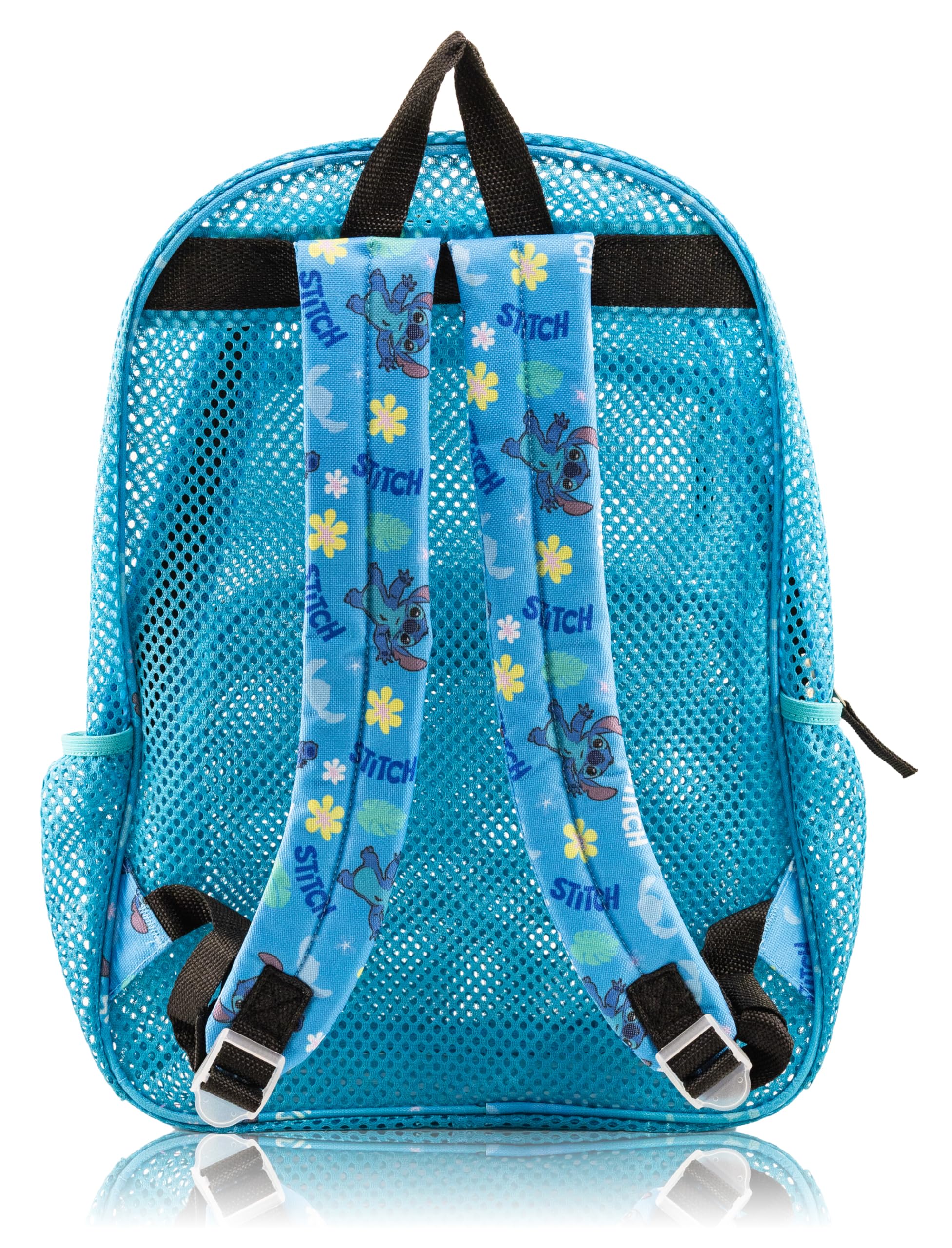 Fast Forward Bluey, Hello Kitty or Stitch Mesh Backpack for Kids | Bookbag for Girls, Boys, Unisex | Toddler Travel Bag