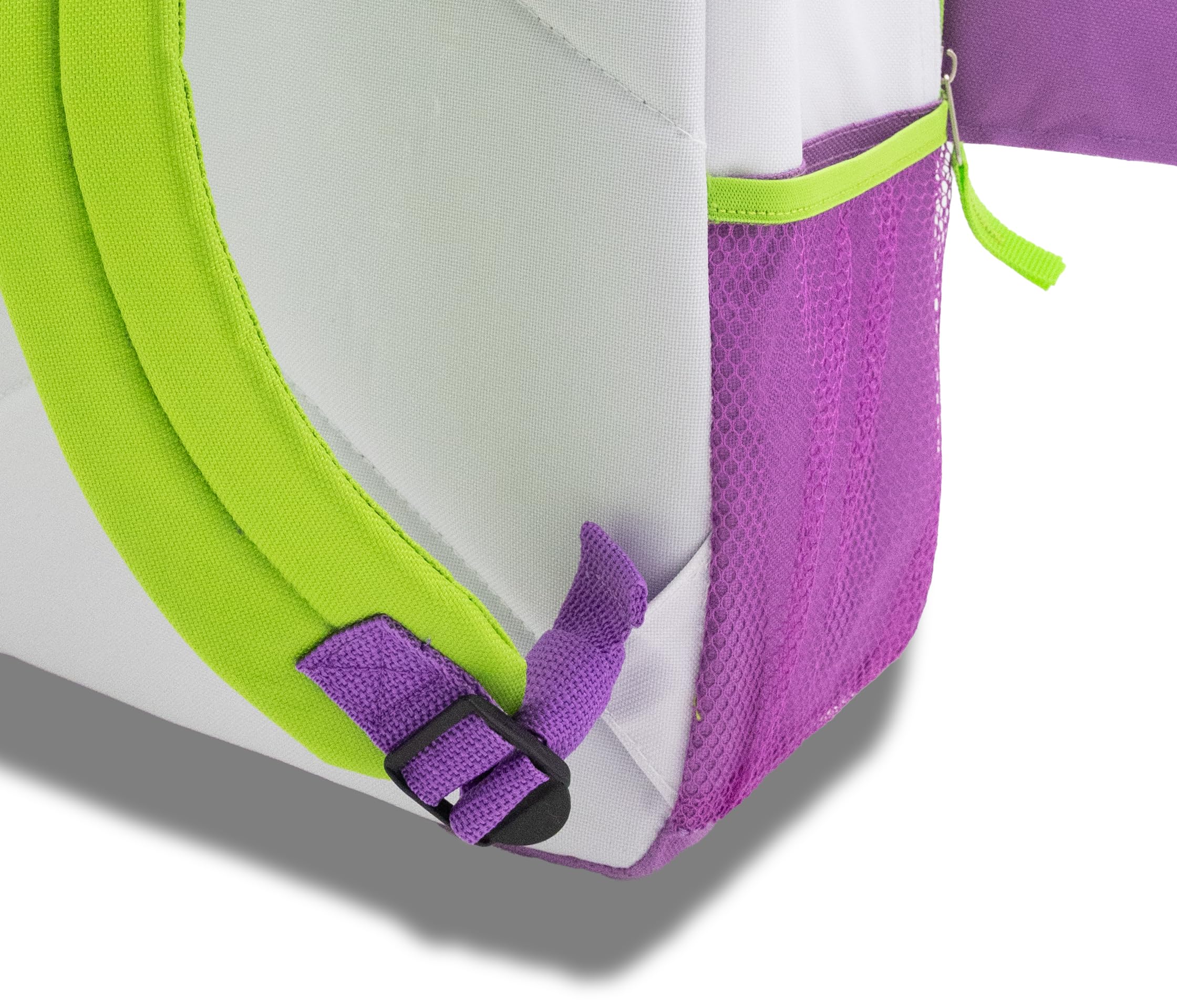 Disney Pixar Buzz Lightyear Backpack for Kids | Toy Story School Bookbag with Front Pocket, Padded Straps & Wing Appliques | Lightweight Travel Backpack for Boys, Girls, or Teens | 16" | Ages 3+