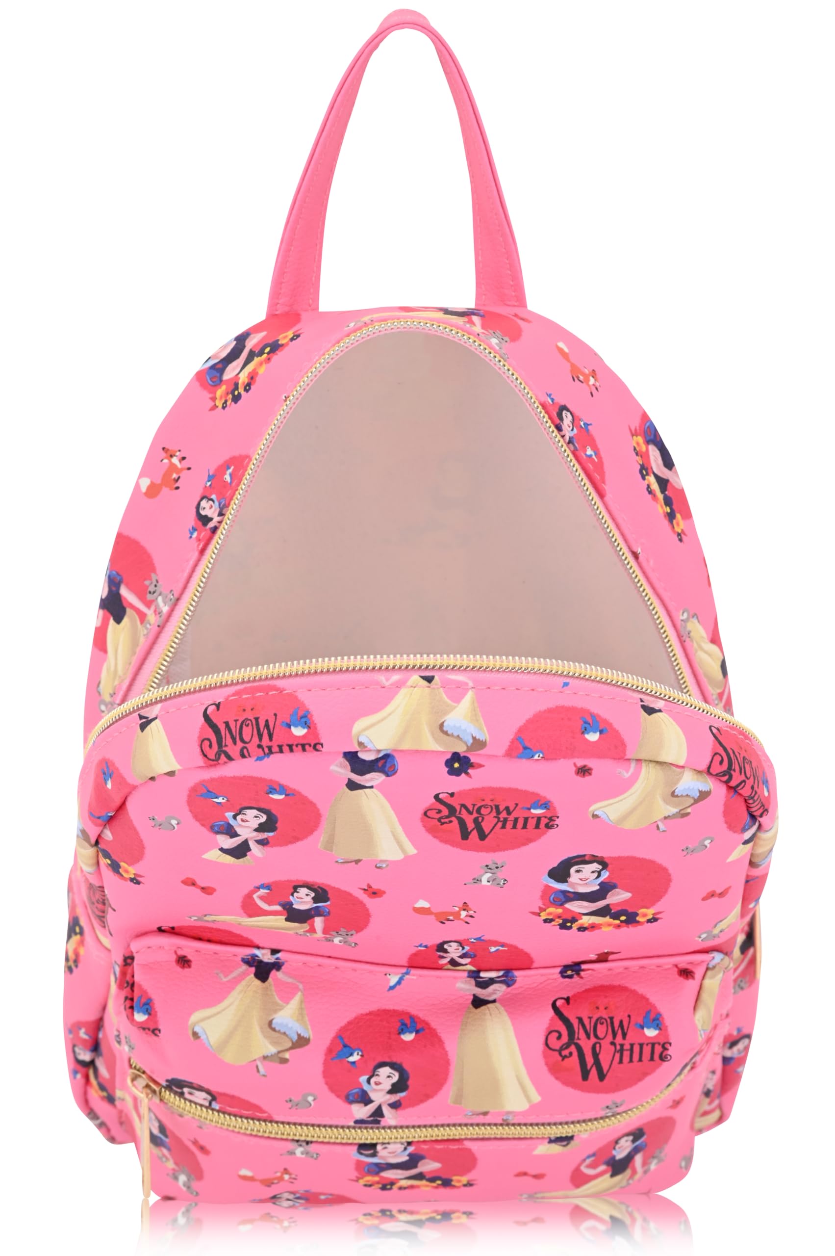Disney Princess Backpack for Women, Men, Unisex | Cute PU Leather 10" Mini Backpack Purse | Princess Bag & Accessories