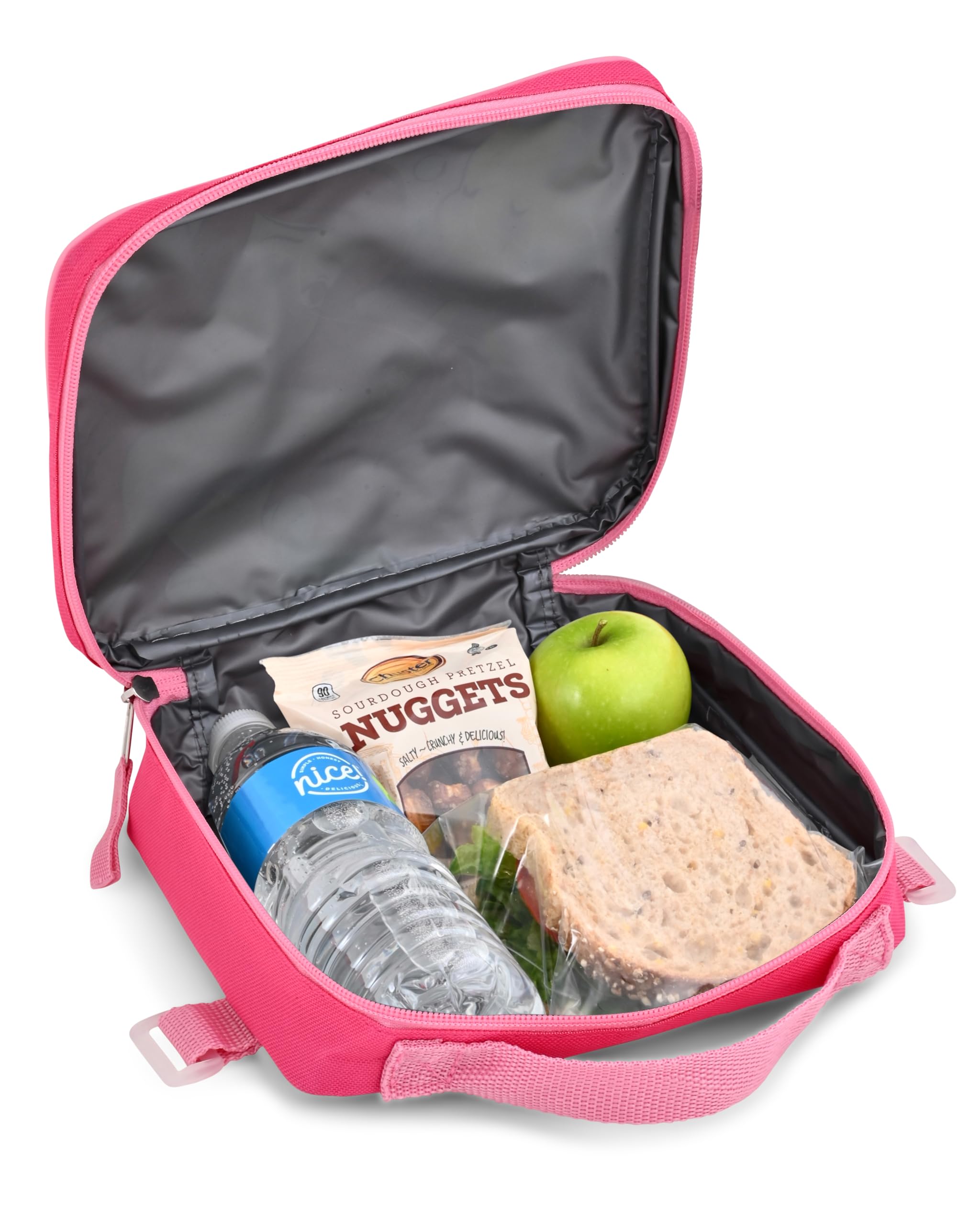 Disney Backpack for School and Lunch Box for Kids | Kids Knapsack and Insulated Lunch Bag Lunch Box for Girls, Boys, Toddlers