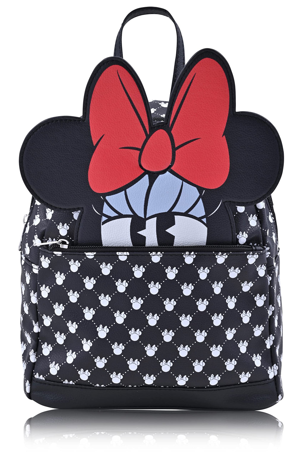 Disney Minnie Mouse Backpack for Women and Teens | Mini Womens Purse Double Strap Book Bag