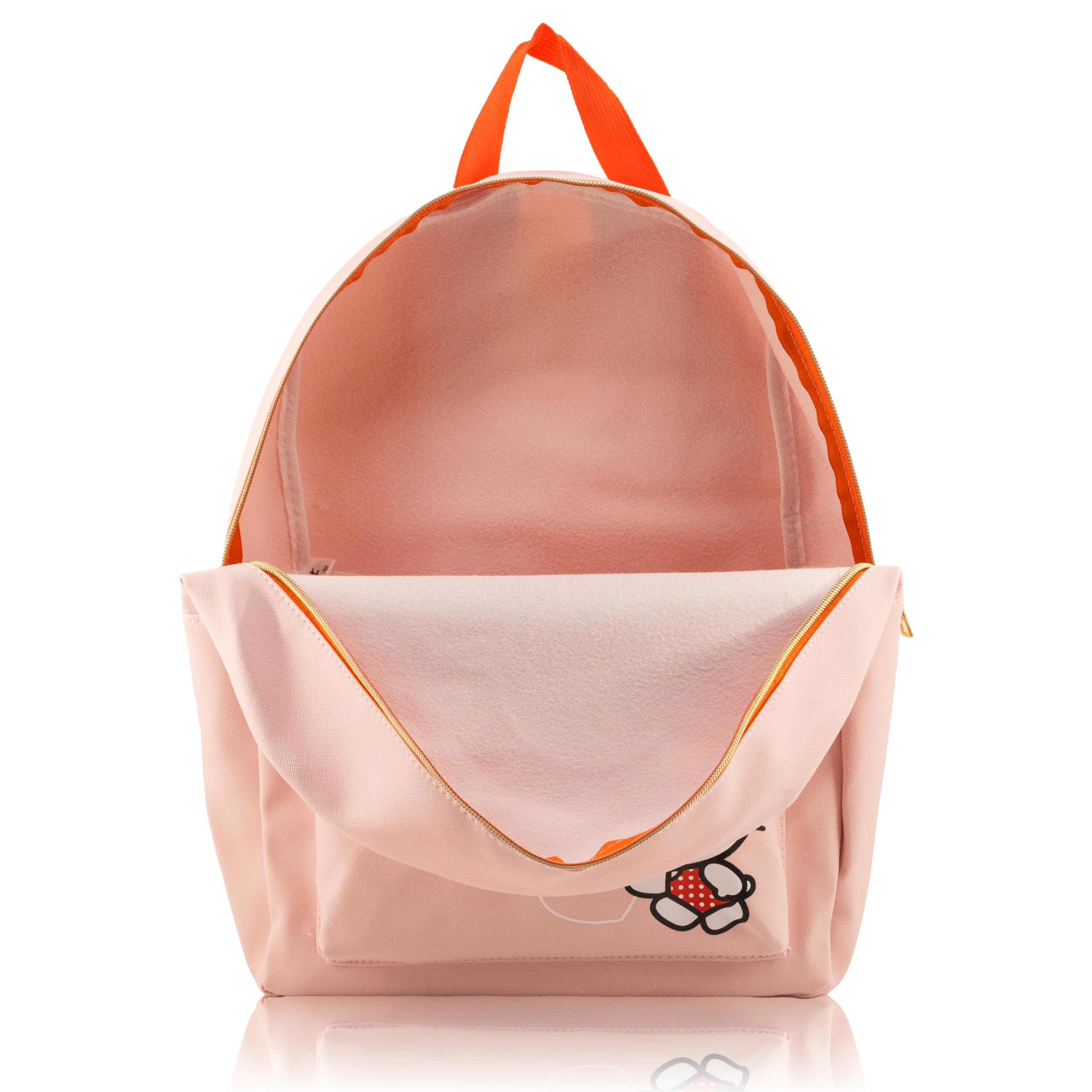 Hello Kitty, Stitch, Princess, Care Bears or Mickey Mouse Backpack for Women, Men, Unisex | Cute PU Leather Large Backpack