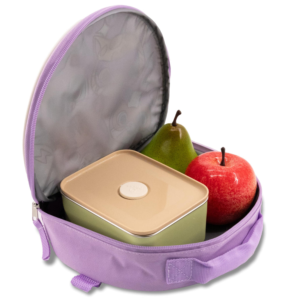 Fast Forward 14" Licensed Kids Backpack with Lunch Box for Kids | Insulated Lunch Bag for Boys, Girls, Toddlers
