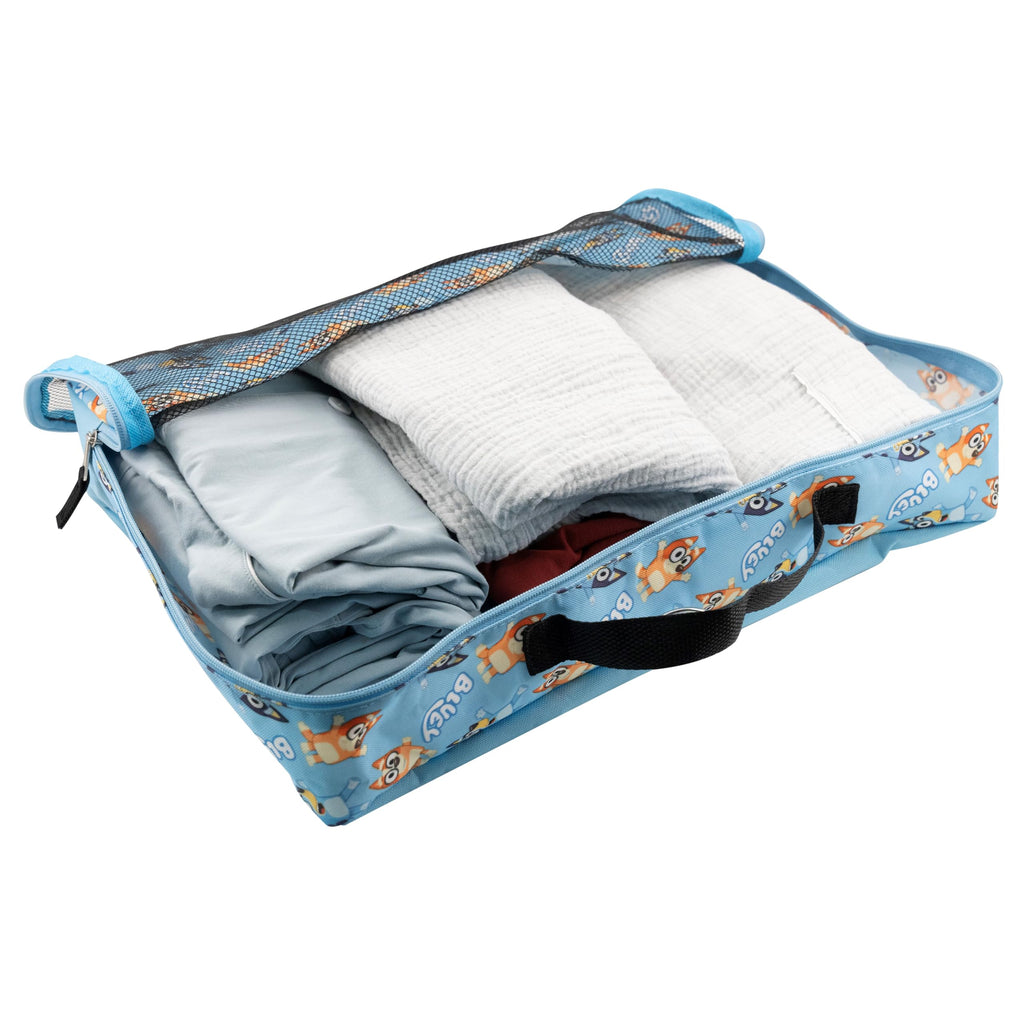 Bluey, Minnie Mouse or Spiderman Packing Cubes for Travel | Travel Accessories Travel Bags Luggage Organizer for Boys, Girls, Unisex
