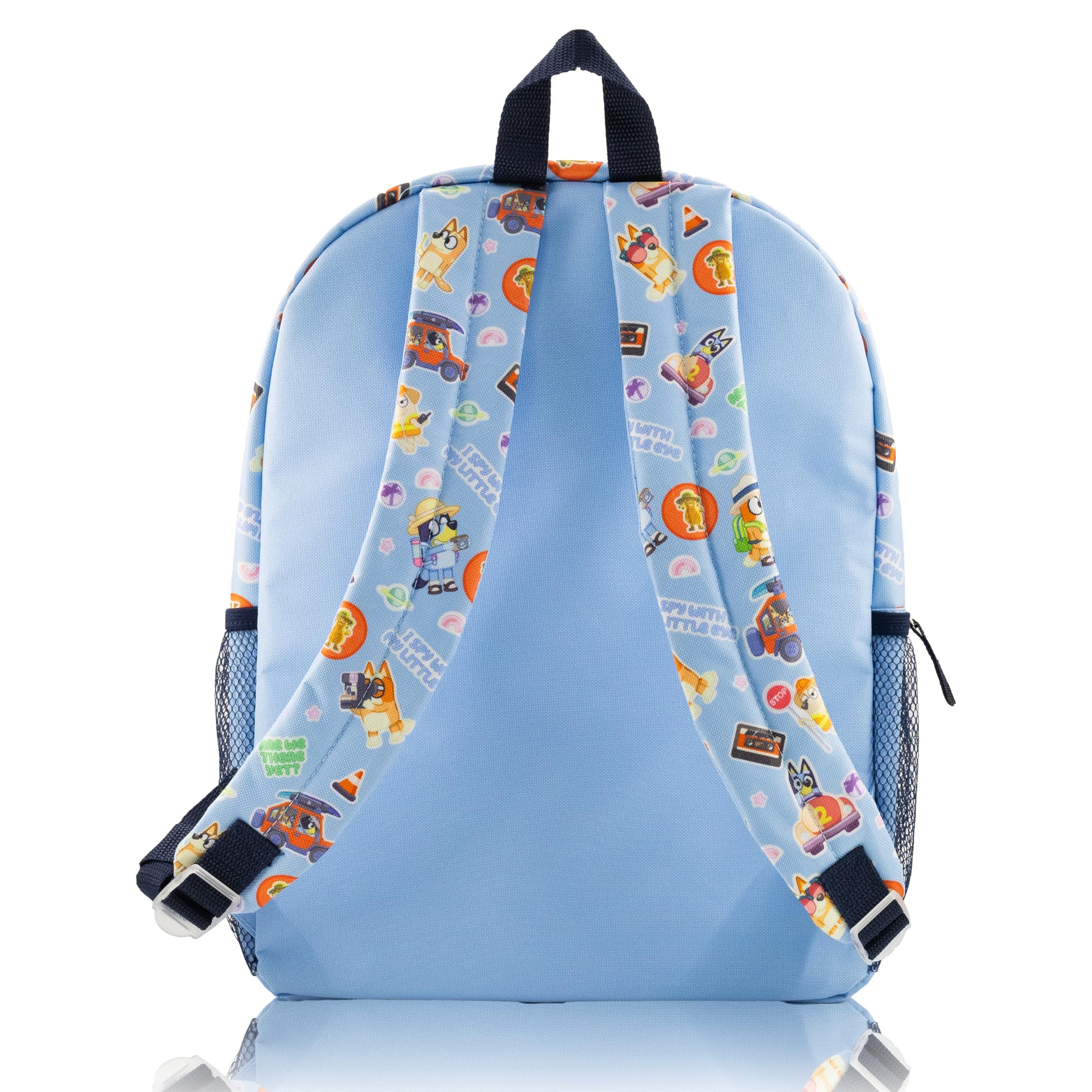 Fast Forward Hello Kitty, Bluey, Stitch or Strawberry Shortcake Backpack for Kids | Classic Bookbag for Girls, Boys, Unisex