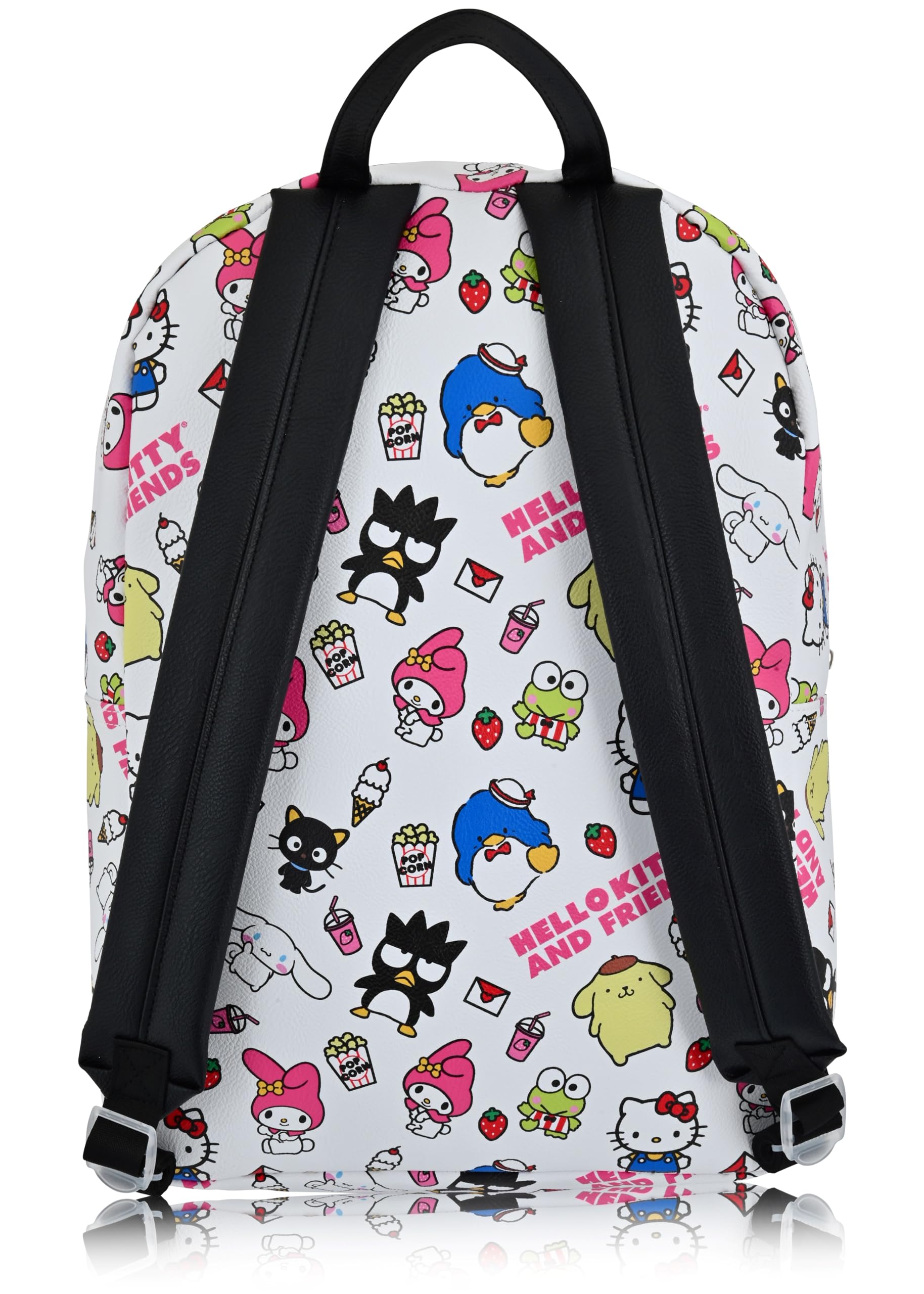 Hello Kitty, Stitch, Princess, Care Bears or Mickey Mouse Backpack for Women, Men, Unisex | Cute PU Leather Large Backpack