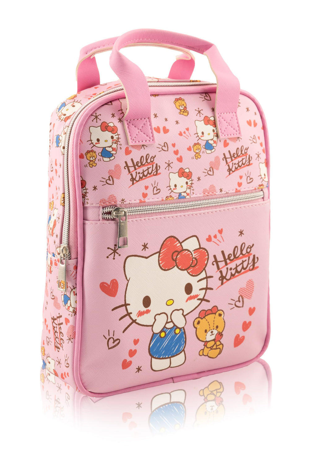 Fast Forward Sitch, Hello Kitty or Bluey Mini Backpack for Kids & Adults | 10" PU Leather Bluey Backpack Purse