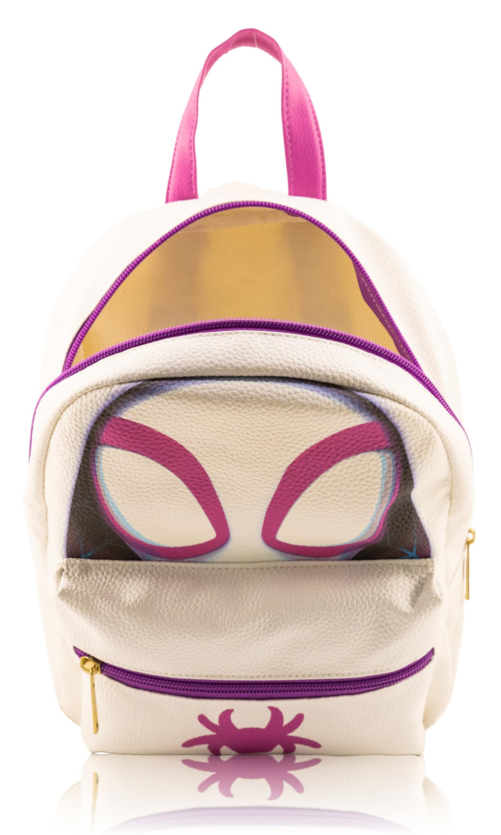 Marvel Spiderman Backpack for Men, Women, Unisex | Cute PU Leather 10" Mini Backpack Purse | Spiderman Bag & Accessories