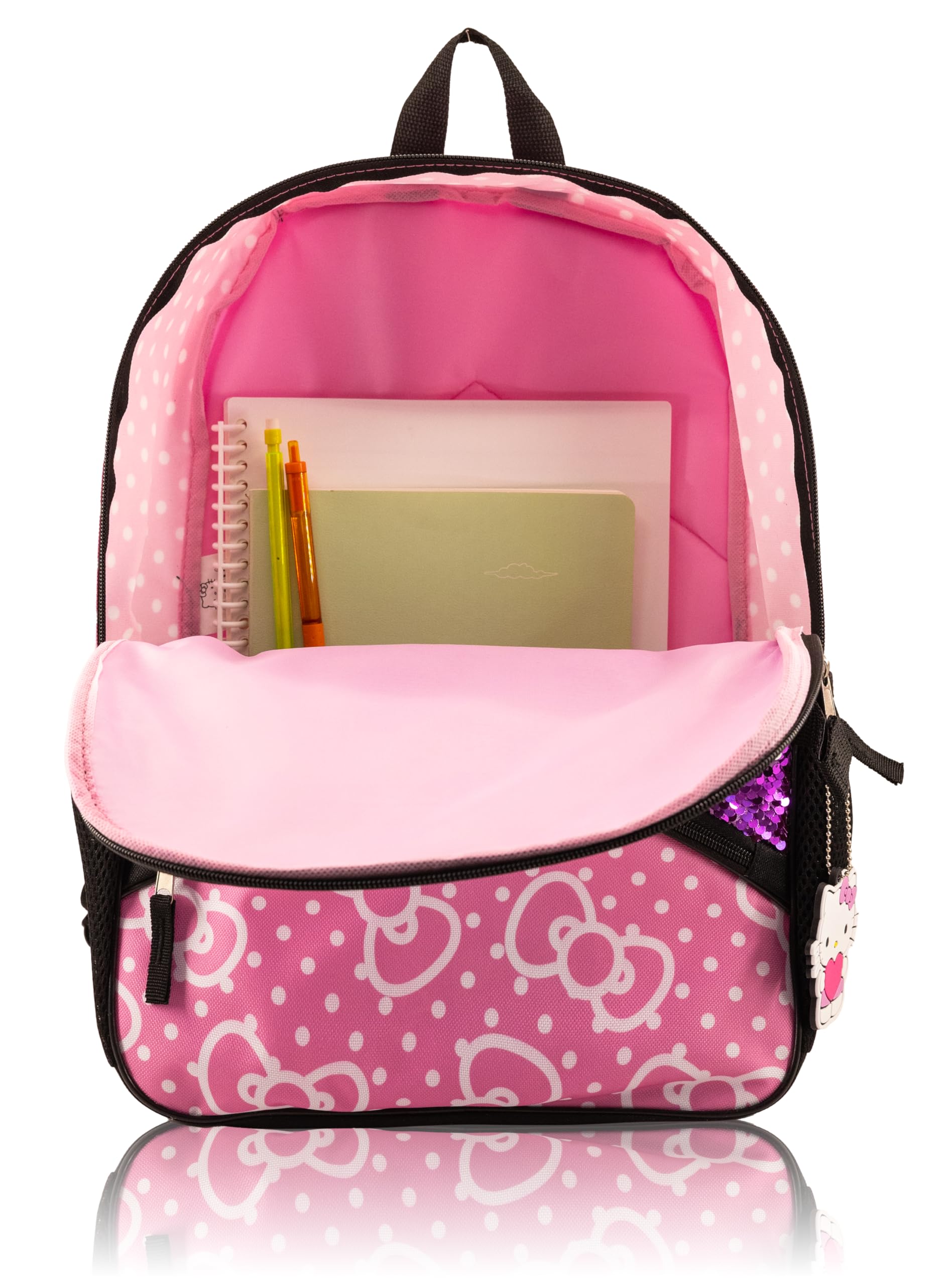 Disney or Sanrio Backpack Set for Girls | 3-Piece Travel Daypack Backpack
