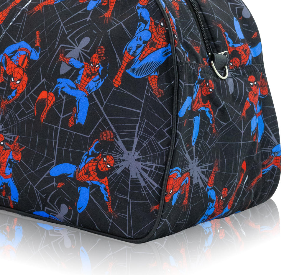 Stitch, Hello Kitty, Bluey or Spiderman Overnighter 10" Duffle Bag for Kids | Lightweight Travel Weekender Duffel for Girls and Women | Ages 3+