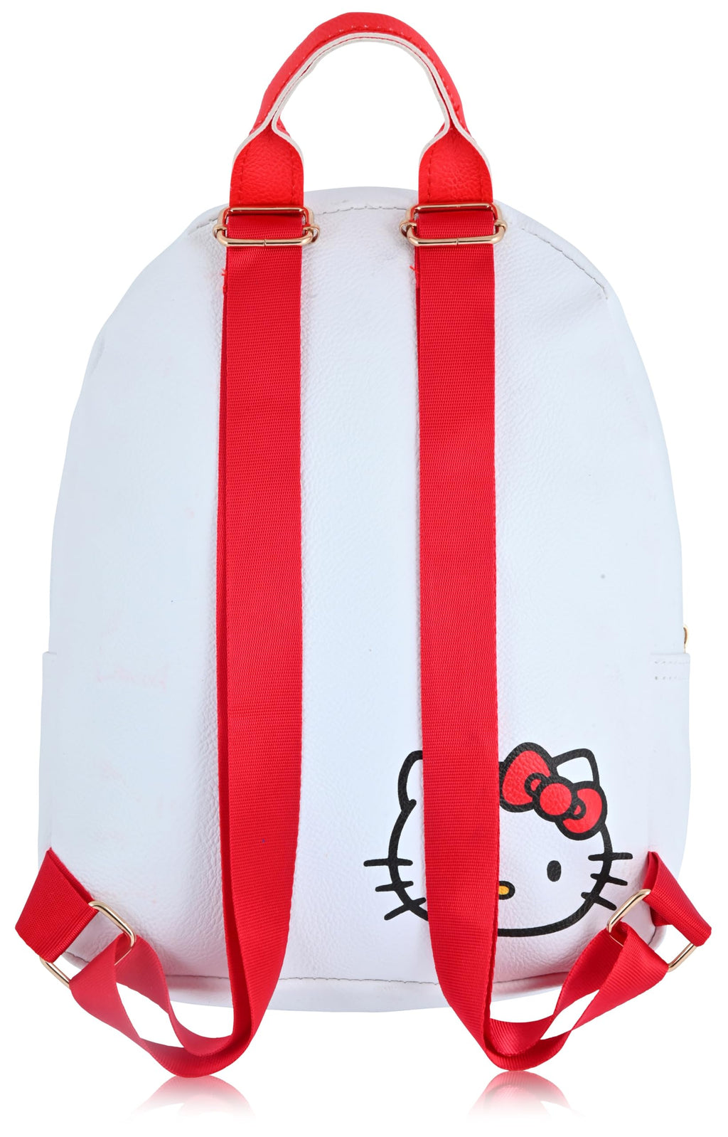 Fast Forward Sanrio Hello Kitty Mini Backpack for Kids & Adults | 10" PU Leather Backpack Purse | Toddler Travel Bag
