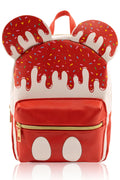 Disney Mickey Mouse Backpack for Women, Men, Unisex | Cute PU Leather 10" Mini Backpack Purse