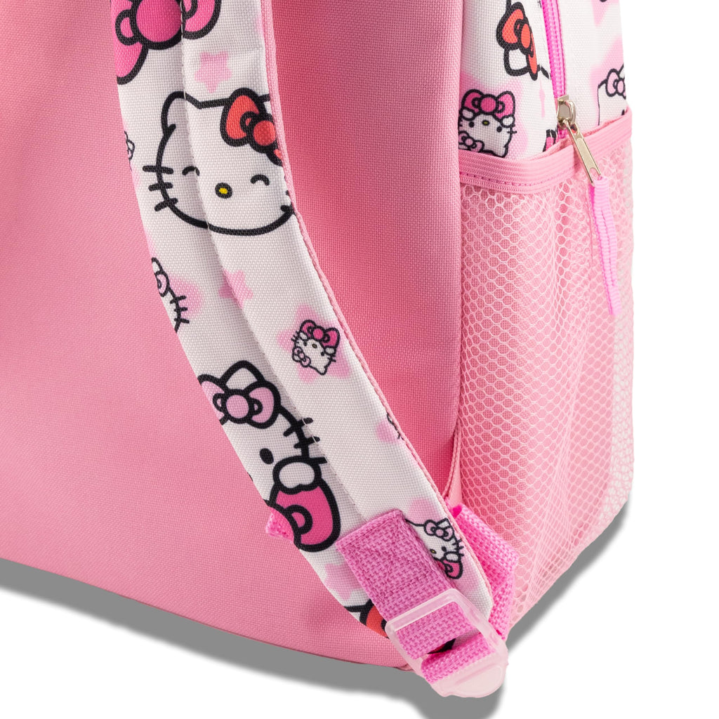 Fast Forward Hello Kitty, Bluey, Stitch or Strawberry Shortcake Backpack for Kids | Classic Bookbag for Girls, Boys, Unisex