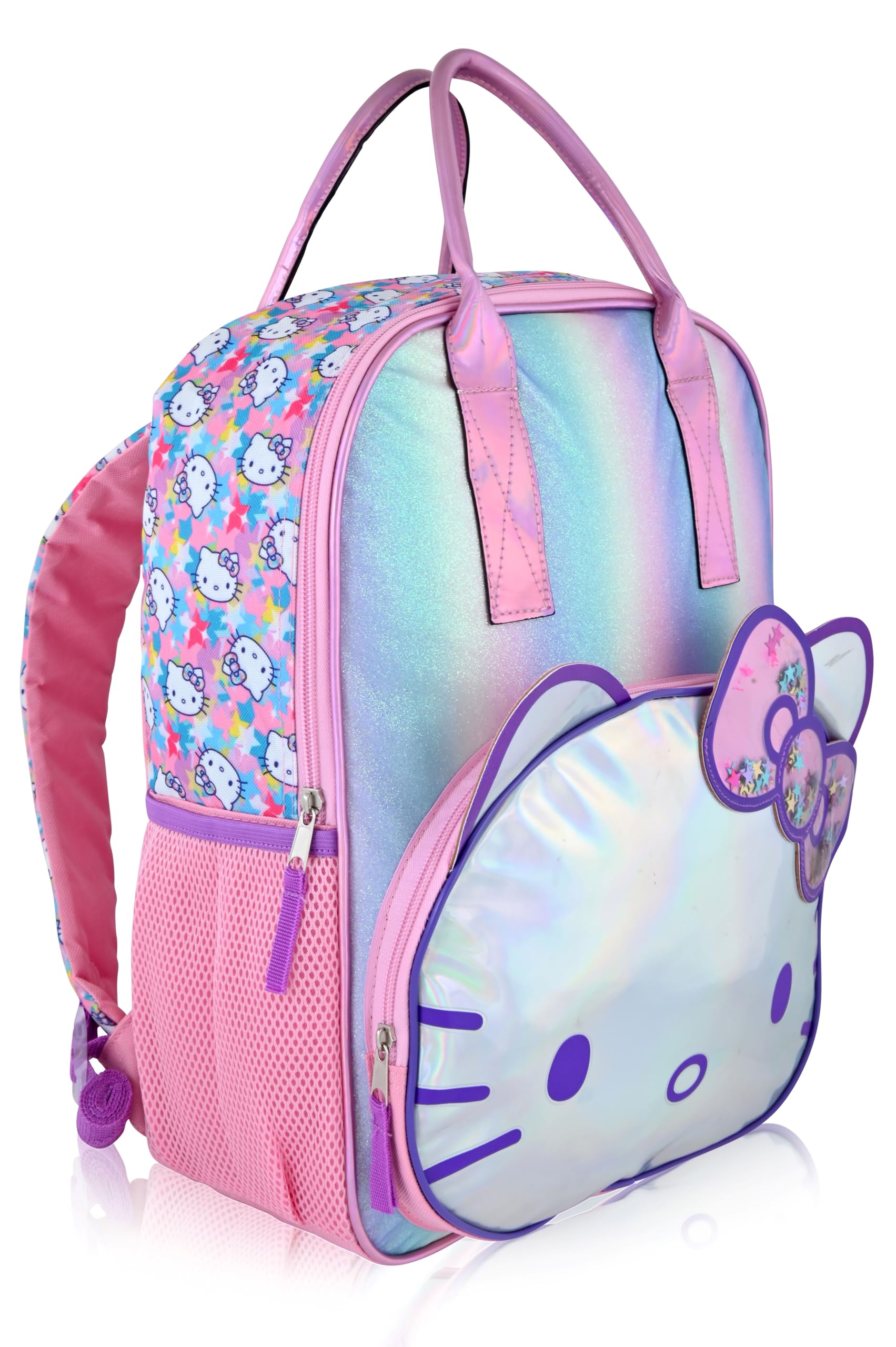 Sanrio Hello Kitty Backpack for Kids | Hello Kitty Bookbag for Girls, Boys, Unisex | Toddler Travel Bag, Cute Lightweight Bag for School | Ages 3+