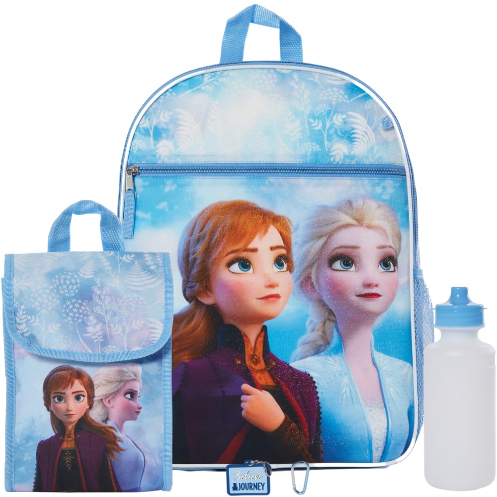 Backpack Set for Kids, 16 inch with Lunch Bag and Water Bottle