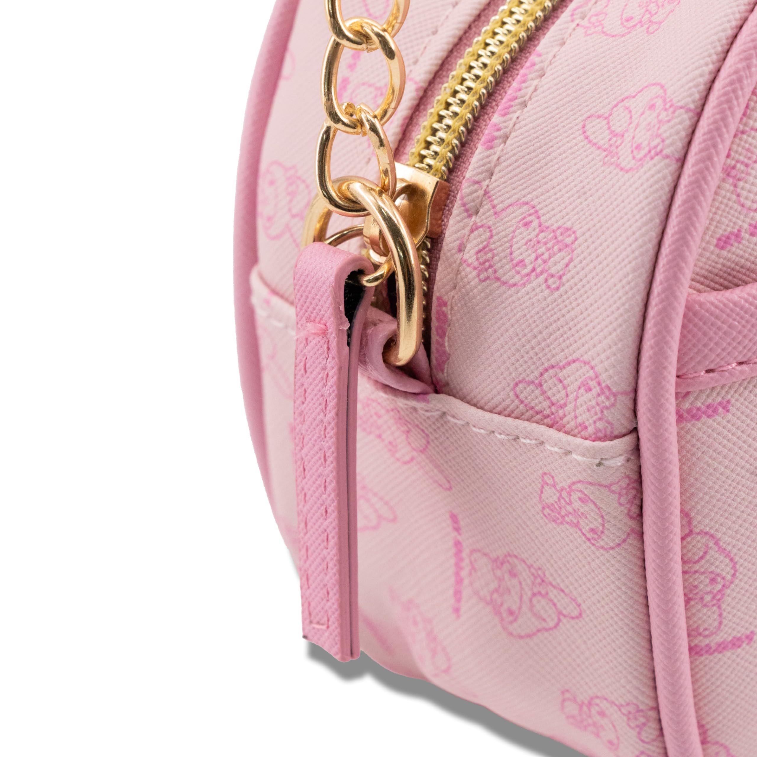 Disney Sanrio Bluey Purse Crossbody Handbag for Women | Metallic Vinyl Women's Shoulder Handbag