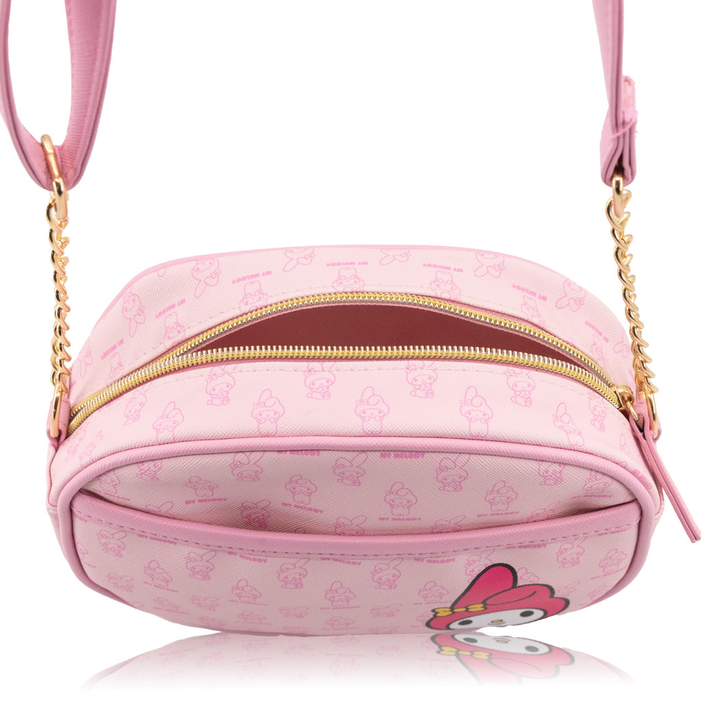 Disney Sanrio Bluey Purse Crossbody Handbag for Women | Metallic Vinyl Women's Shoulder Handbag