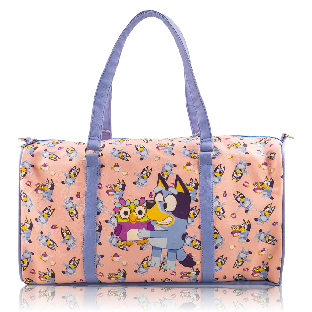 Stitch, Minnie, Mickey, Pooh, Harry Potter, or Jack Skellington 16" Leather Mini Travel Bag, Duffle Bag, Overnight Bag