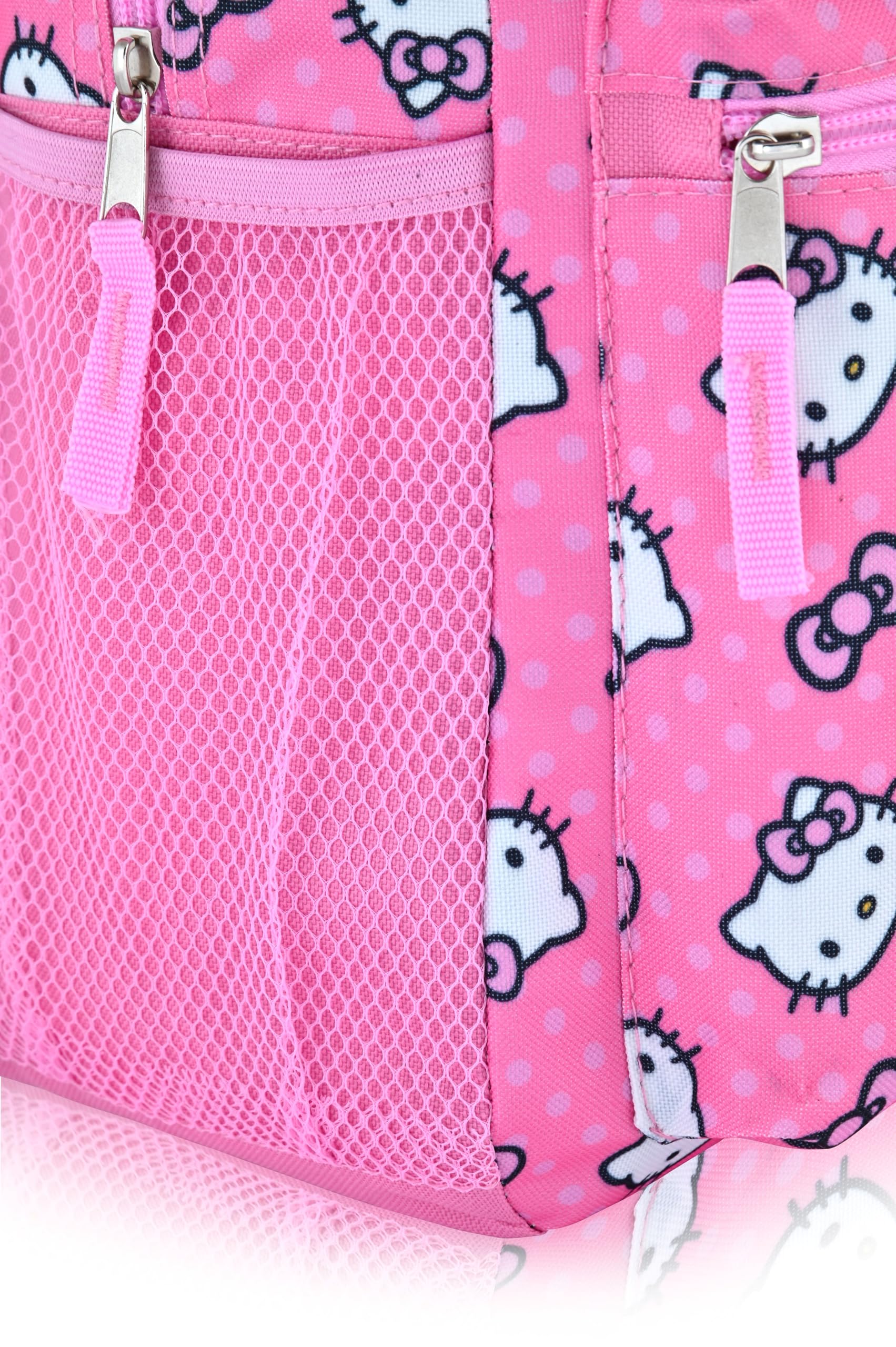 Sanrio Hello Kitty Backpack for Kids | Hello Kitty Bookbag for Girls, Boys, Unisex | Toddler Travel Bag, Cute Lightweight Bag for School | Ages 3+