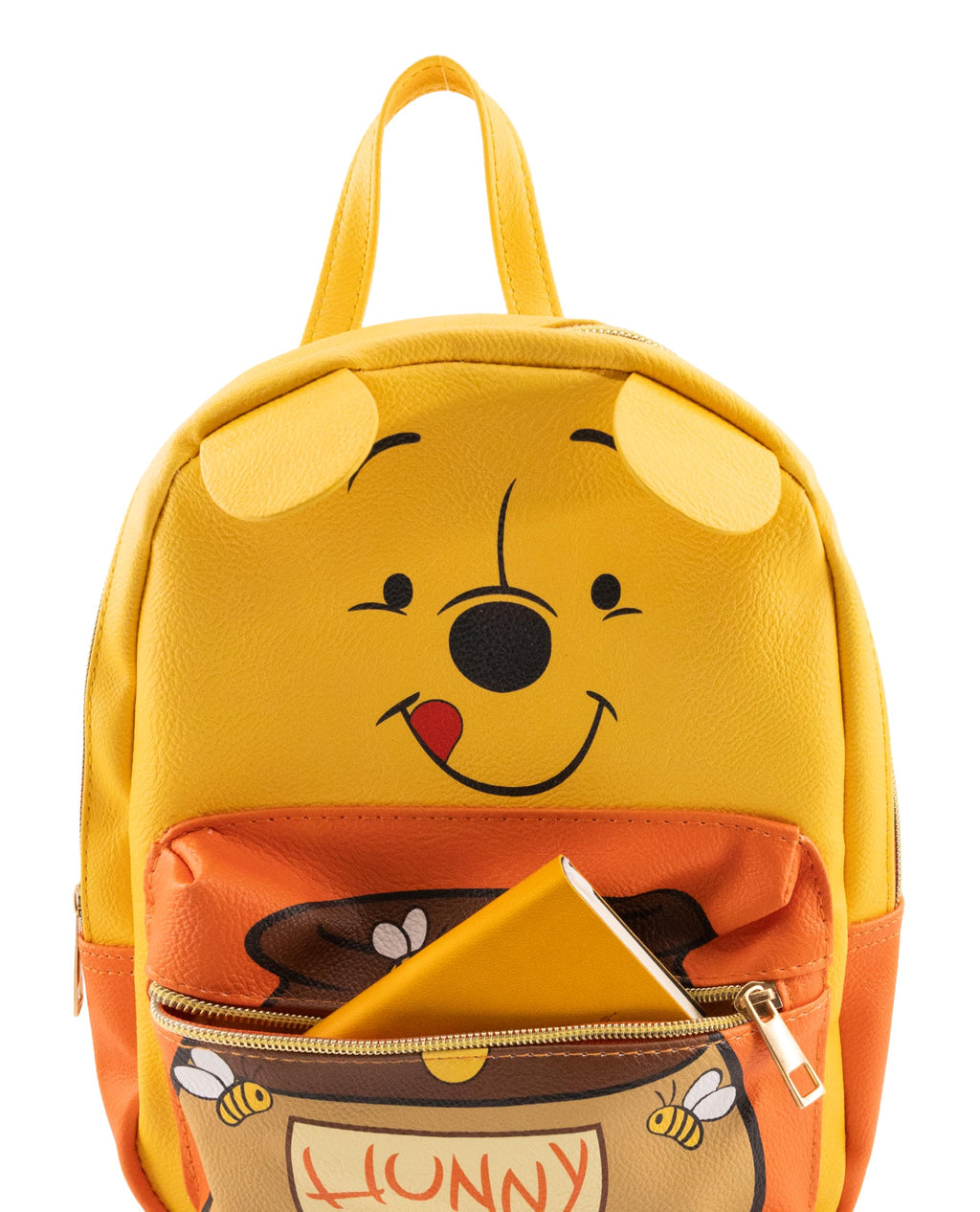 Disney Winnie the Pooh Backpack for Women, Men, Unisex | Cute PU Leather 10" Mini Backpack